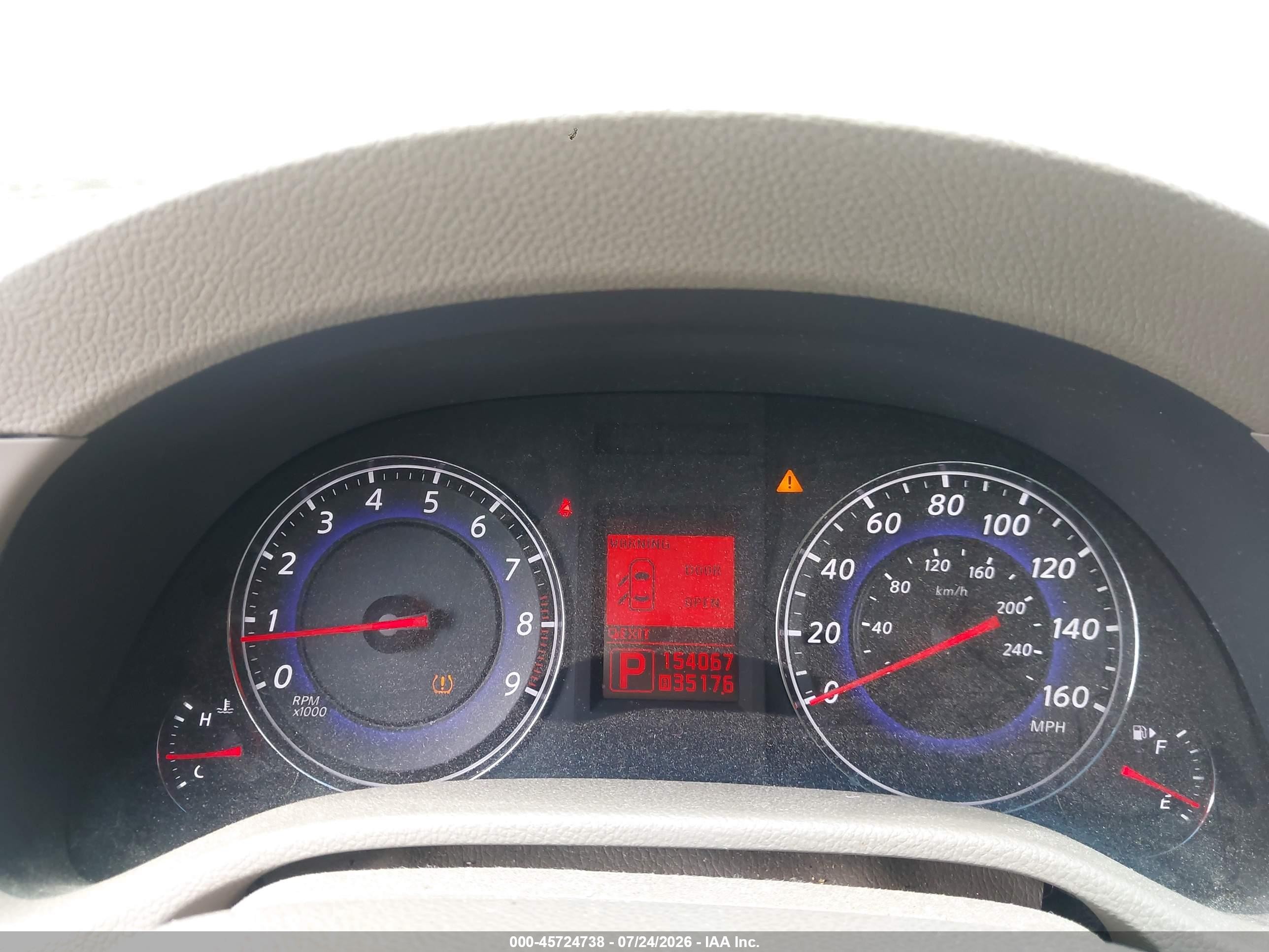 2008 Infiniti G35x   Синий vin: JNKBV61F18M259065