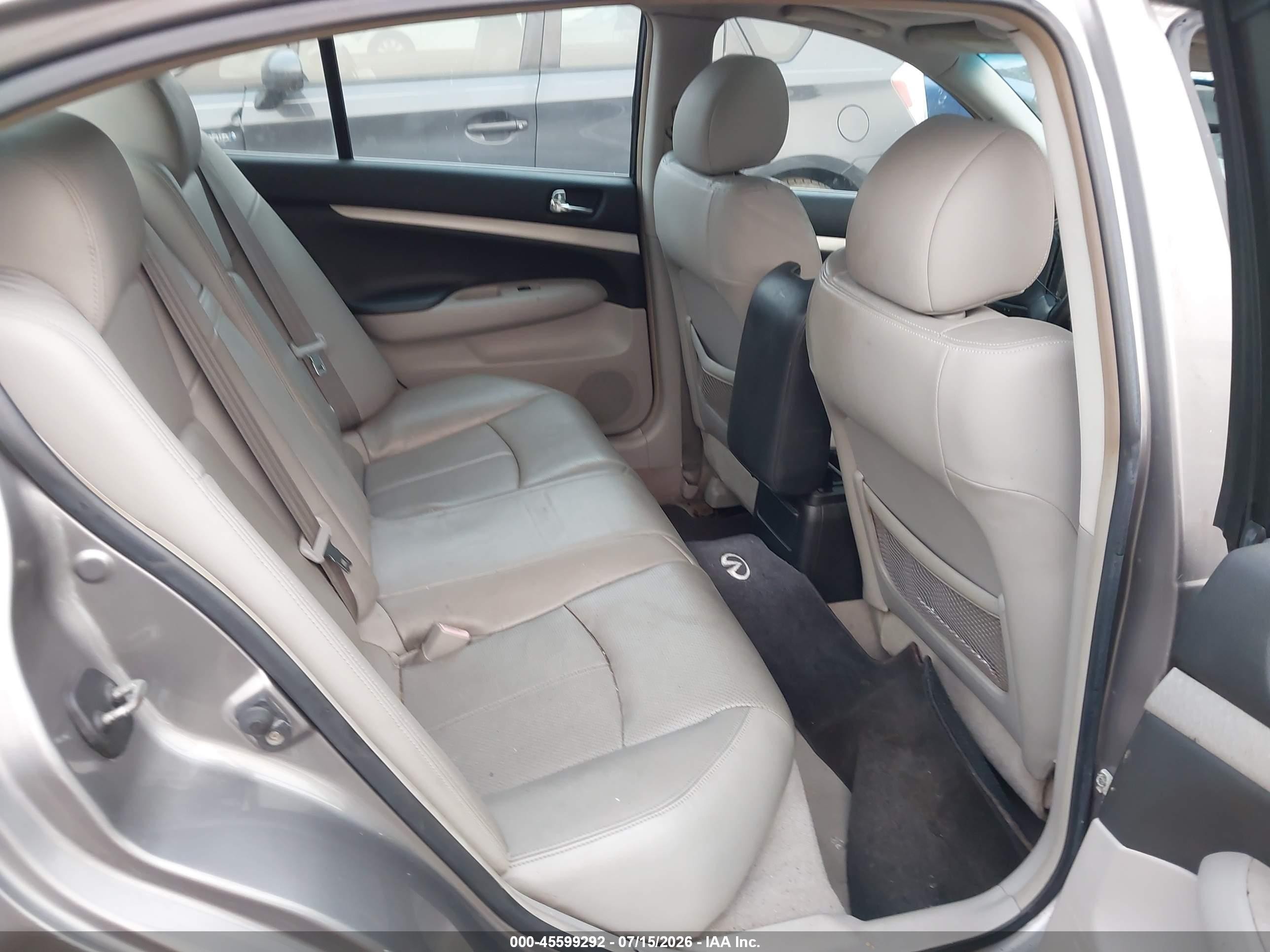 2008 Infiniti G35x   Gray vin: JNKBV61F18M261897