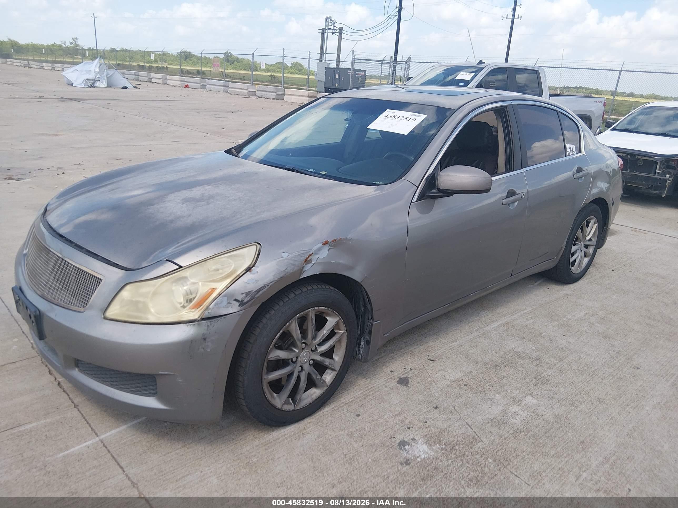2008 Infiniti G35x   Gray vin: JNKBV61F18M263181