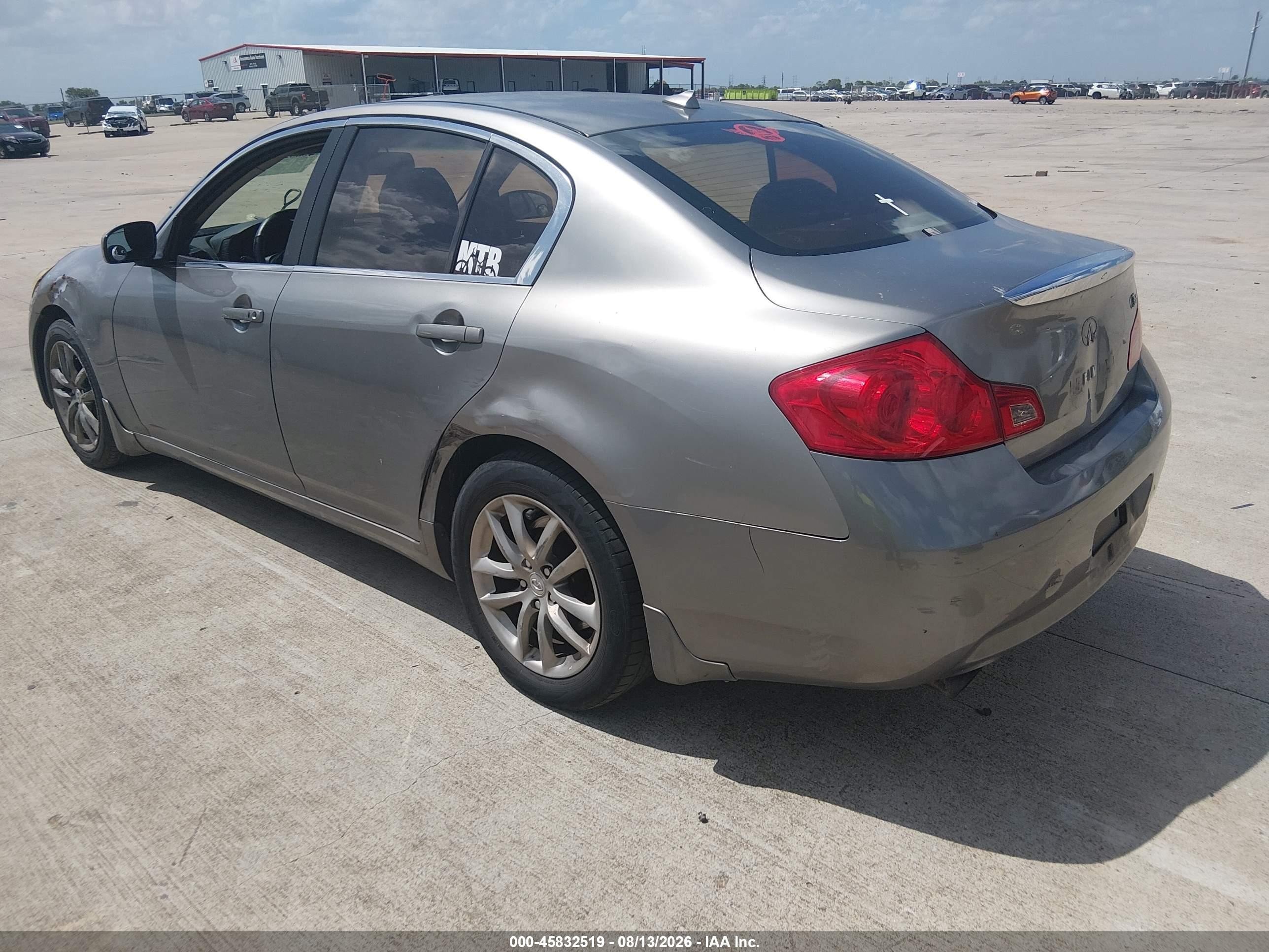 2008 Infiniti G35x   Gray vin: JNKBV61F18M263181
