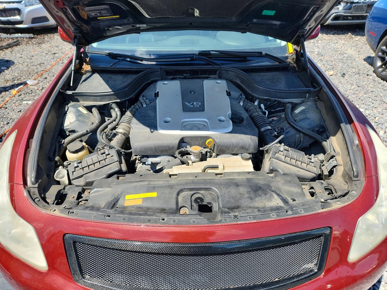 2008 Infiniti G35 X Burgundy vin: JNKBV61F18M264816