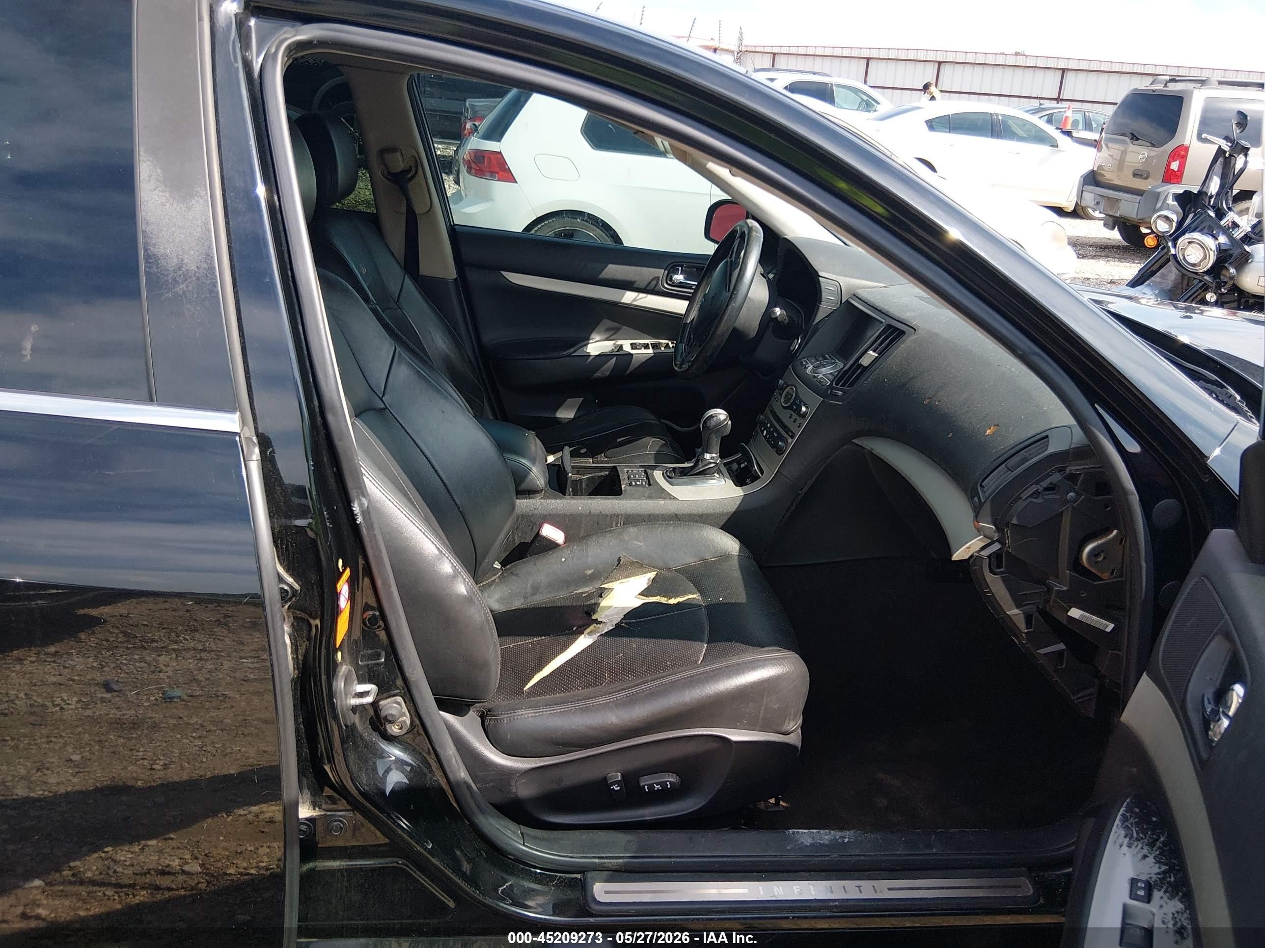 2008 Infiniti G35x   Black vin: JNKBV61F18M271524