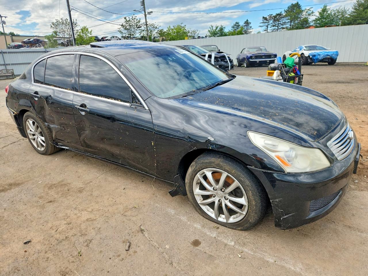 2008 Infiniti G35 X Black vin: JNKBV61F18M273578