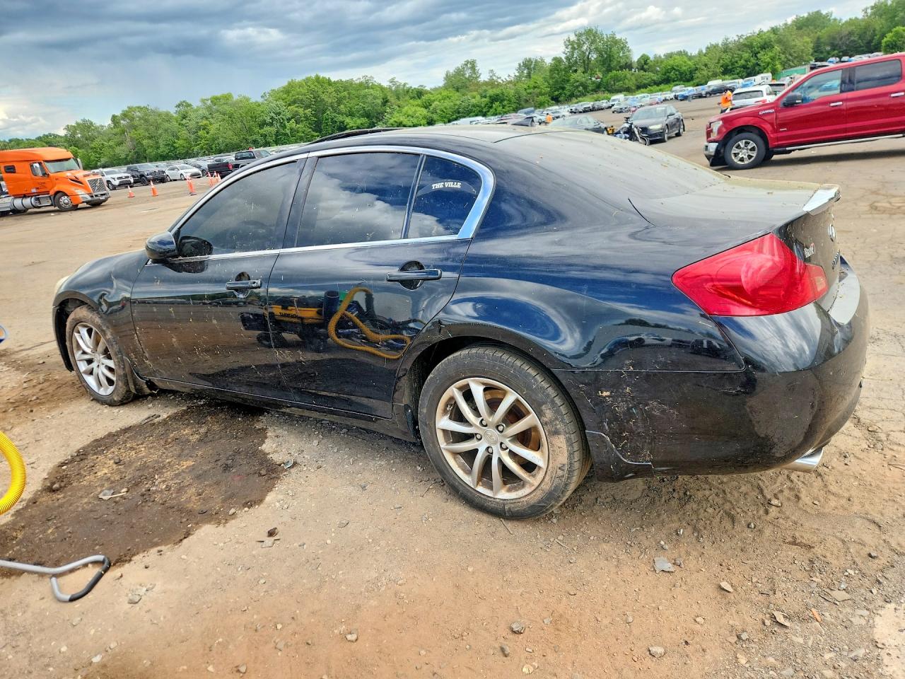 2008 Infiniti G35 X Black vin: JNKBV61F18M273578