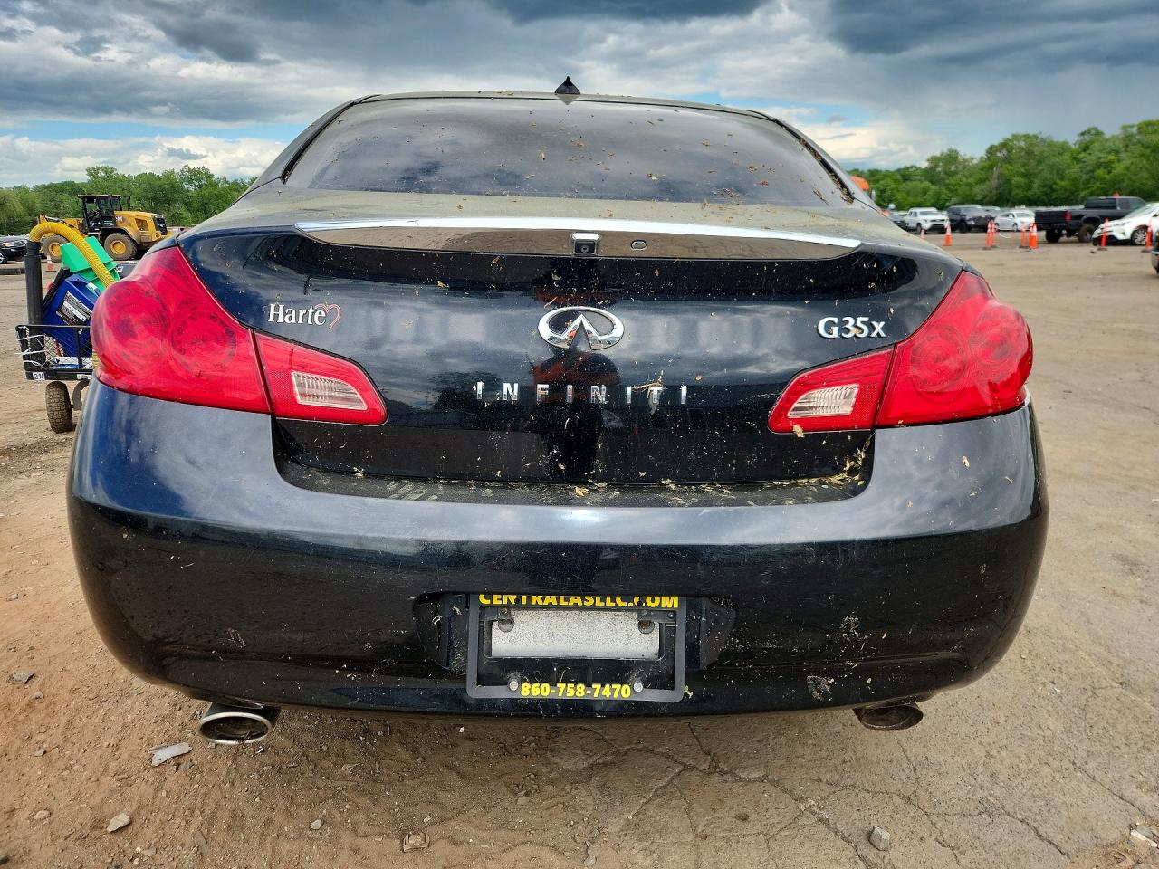 2008 Infiniti G35 X Black vin: JNKBV61F18M273578