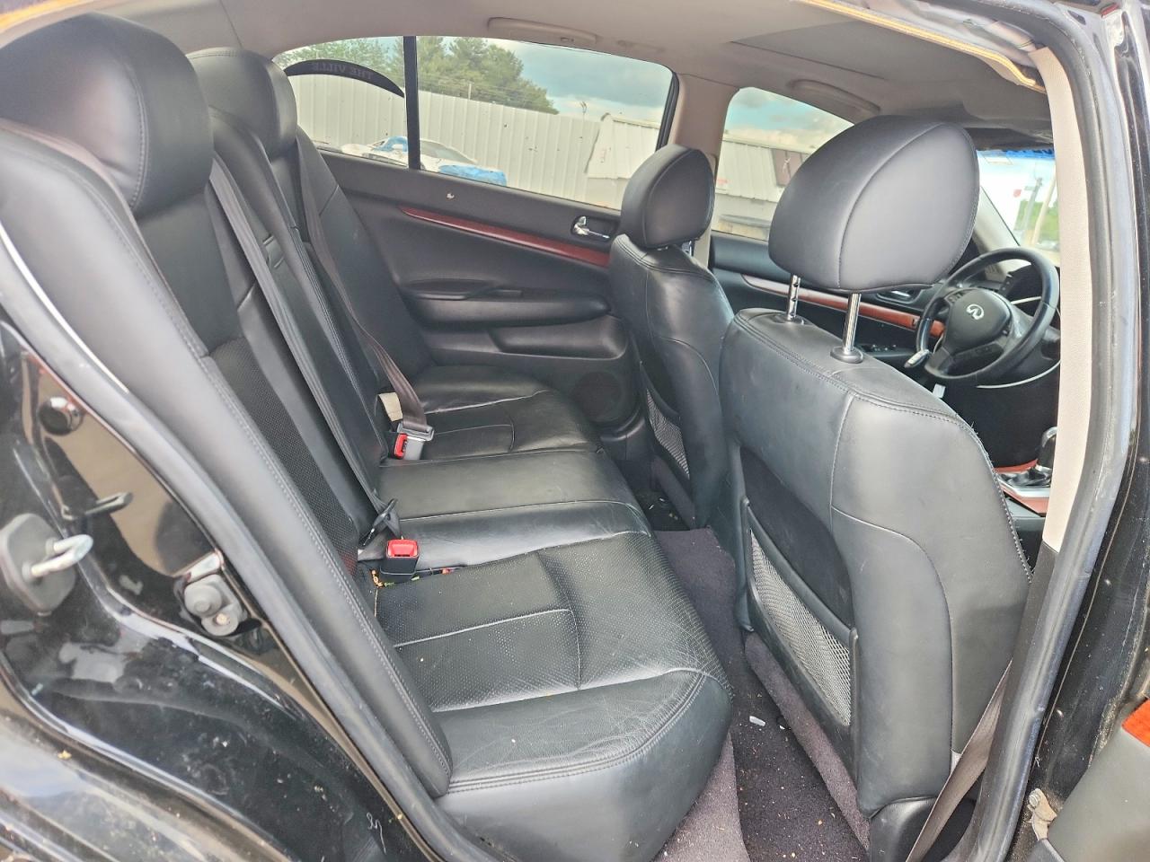 2008 Infiniti G35 X Black vin: JNKBV61F18M273578