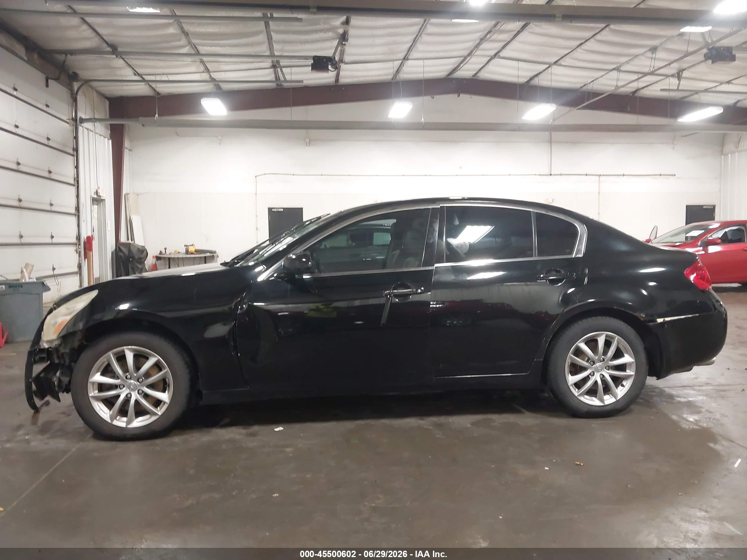 2007 Infiniti G35x   Black vin: JNKBV61F27M802583