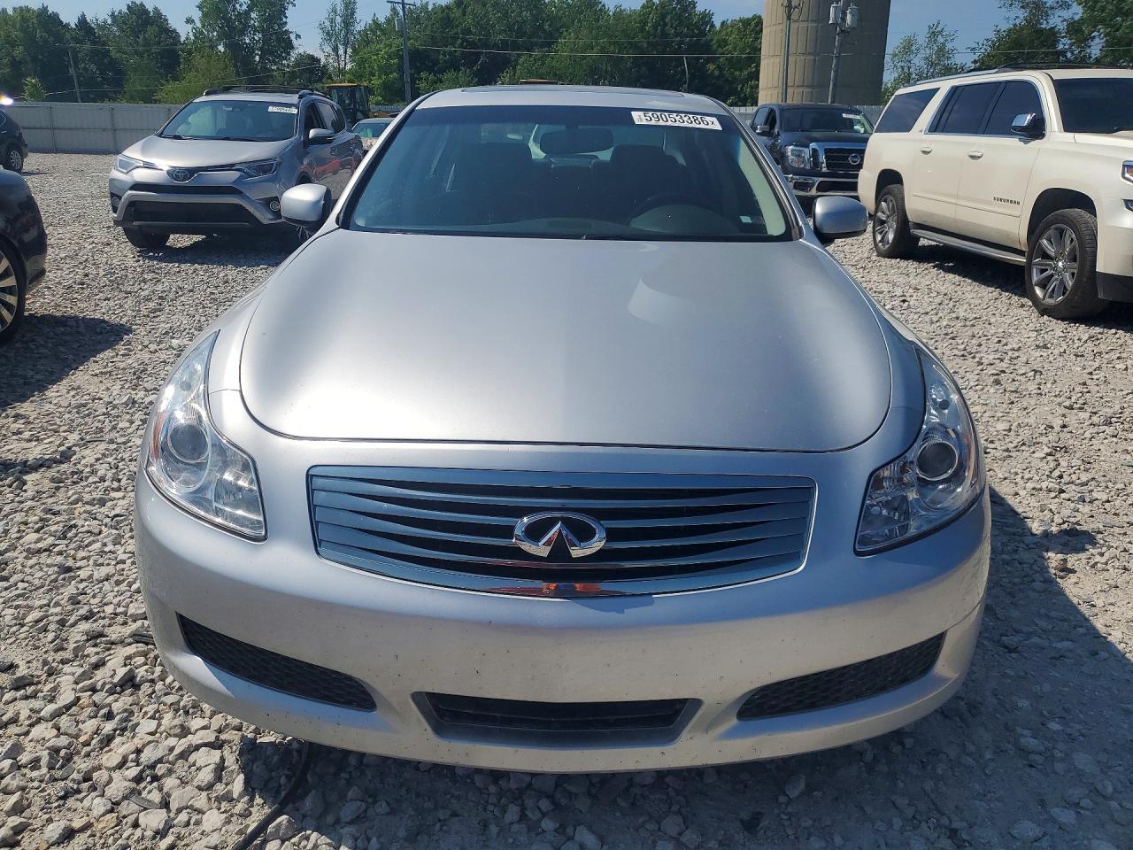 2007 Infiniti G35 X Silver vin: JNKBV61F27M814099