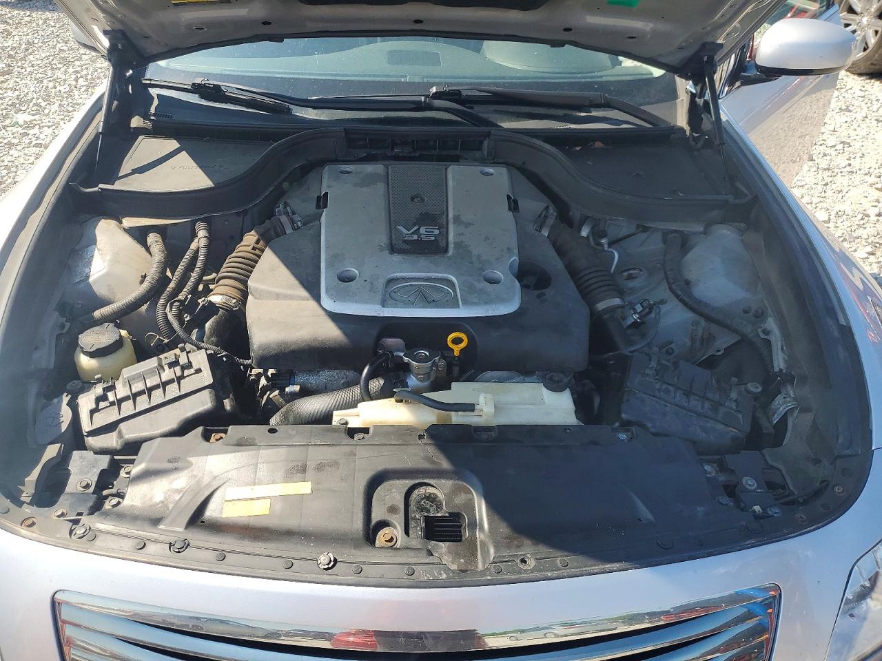 2007 Infiniti G35 X Silver vin: JNKBV61F27M814099