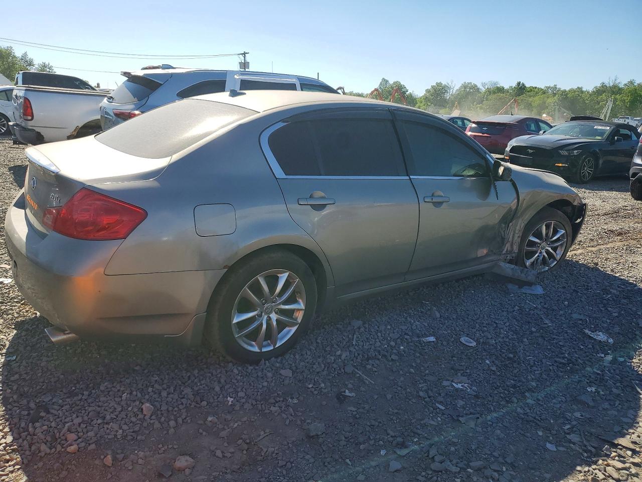 2008 Infiniti G35 X Серый vin: JNKBV61F28M250116