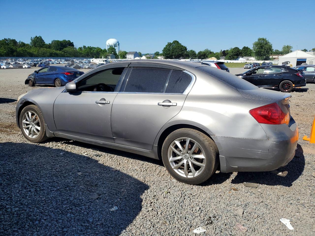 2008 Infiniti G35 X Серый vin: JNKBV61F28M250116