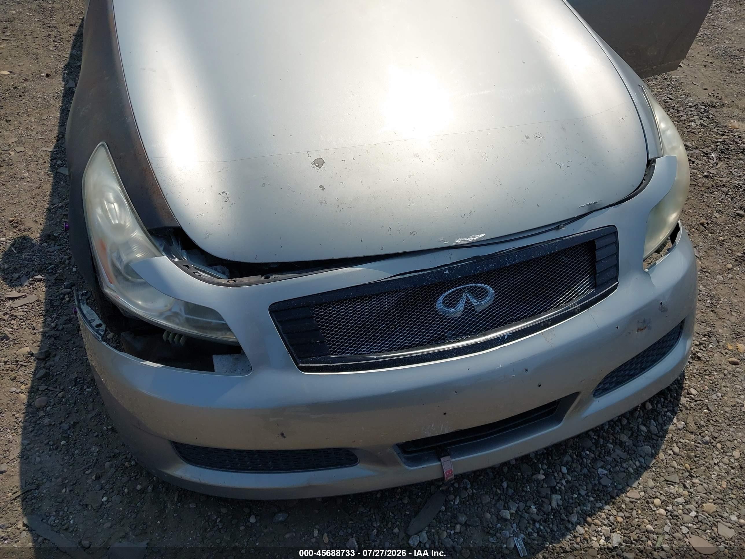 2008 Infiniti G35x   Gray vin: JNKBV61F28M259141