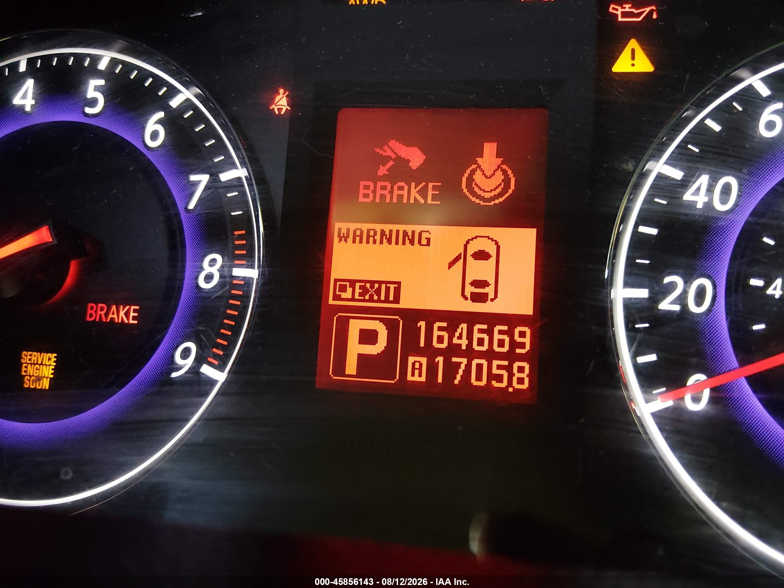2008 Infiniti G35x   Blue vin: JNKBV61F28M260936