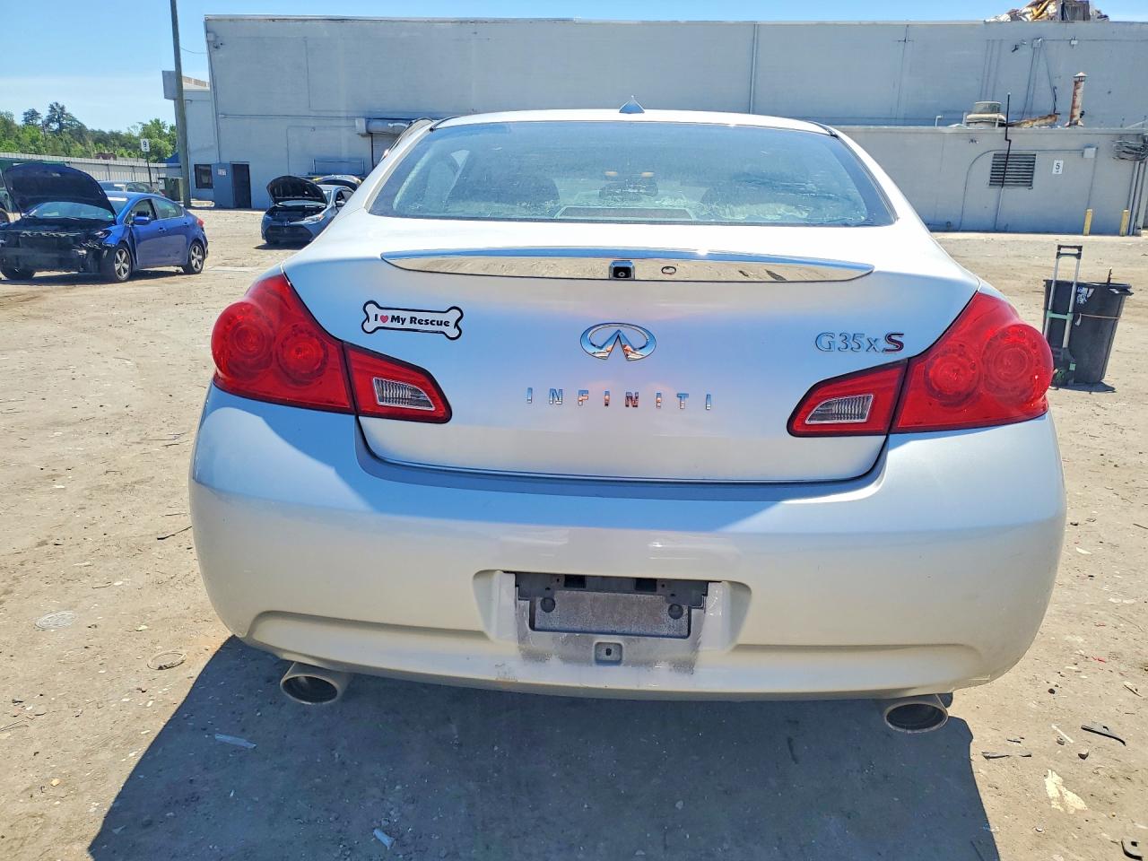 2008 Infiniti G35 X Silver vin: JNKBV61F28M264551