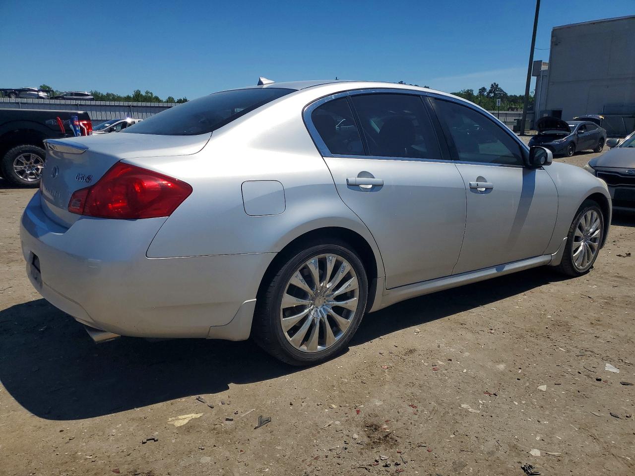 2008 Infiniti G35 X Silver vin: JNKBV61F28M264551