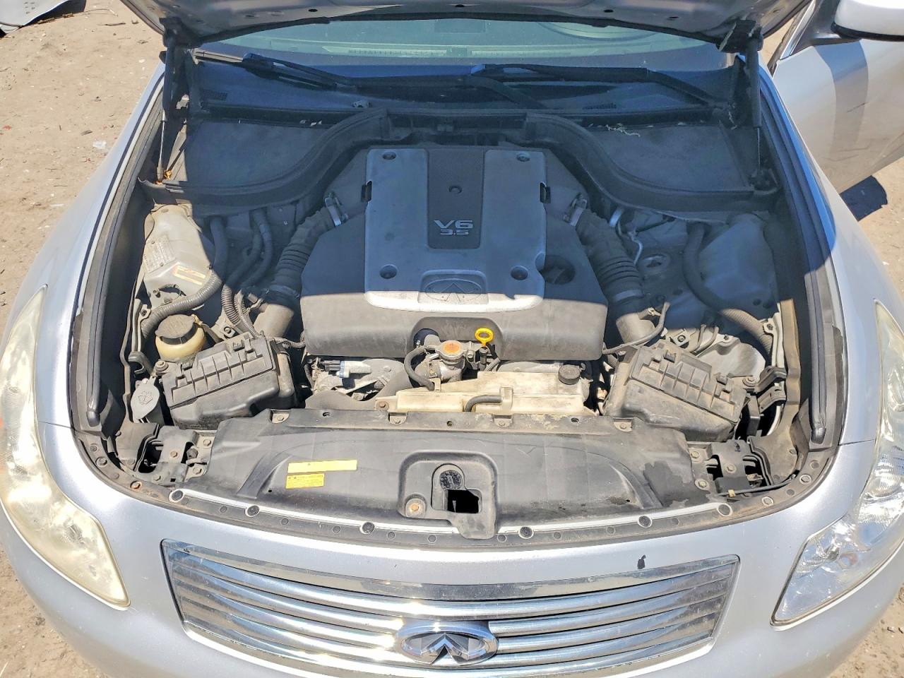 2008 Infiniti G35 X Silver vin: JNKBV61F28M264551