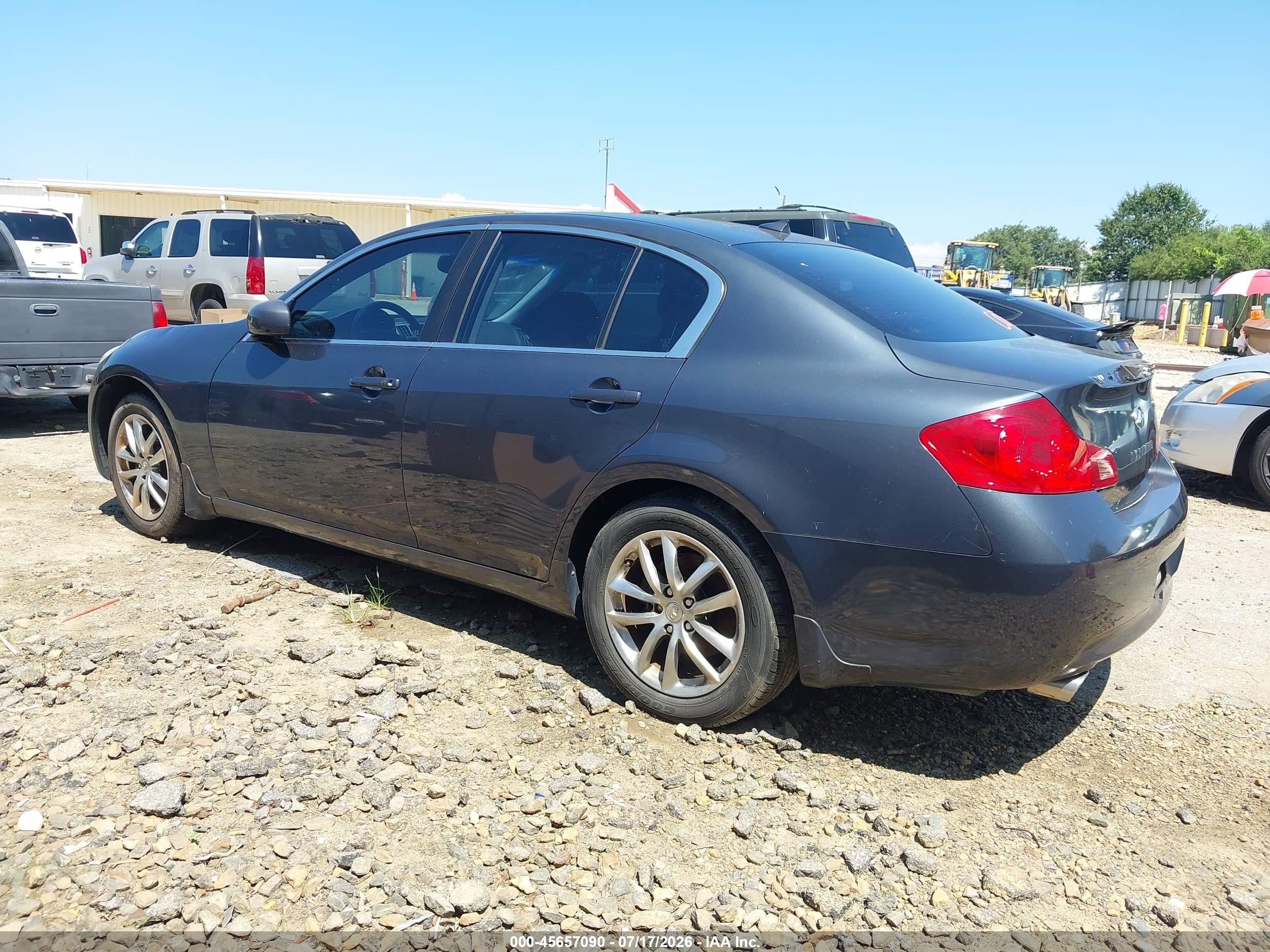 2008 Infiniti G35x   Gray vin: JNKBV61F28M264663