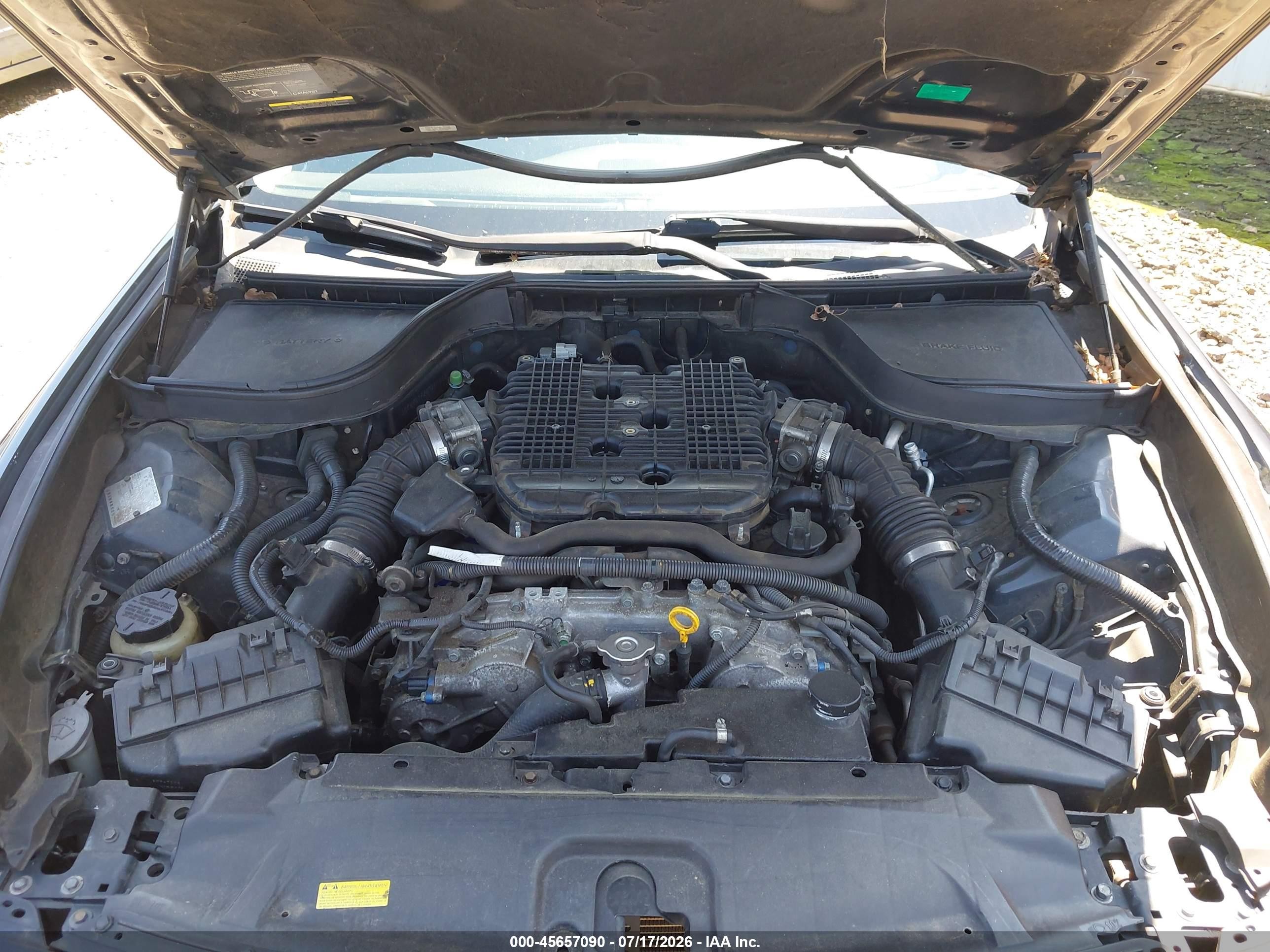 2008 Infiniti G35x   Gray vin: JNKBV61F28M264663