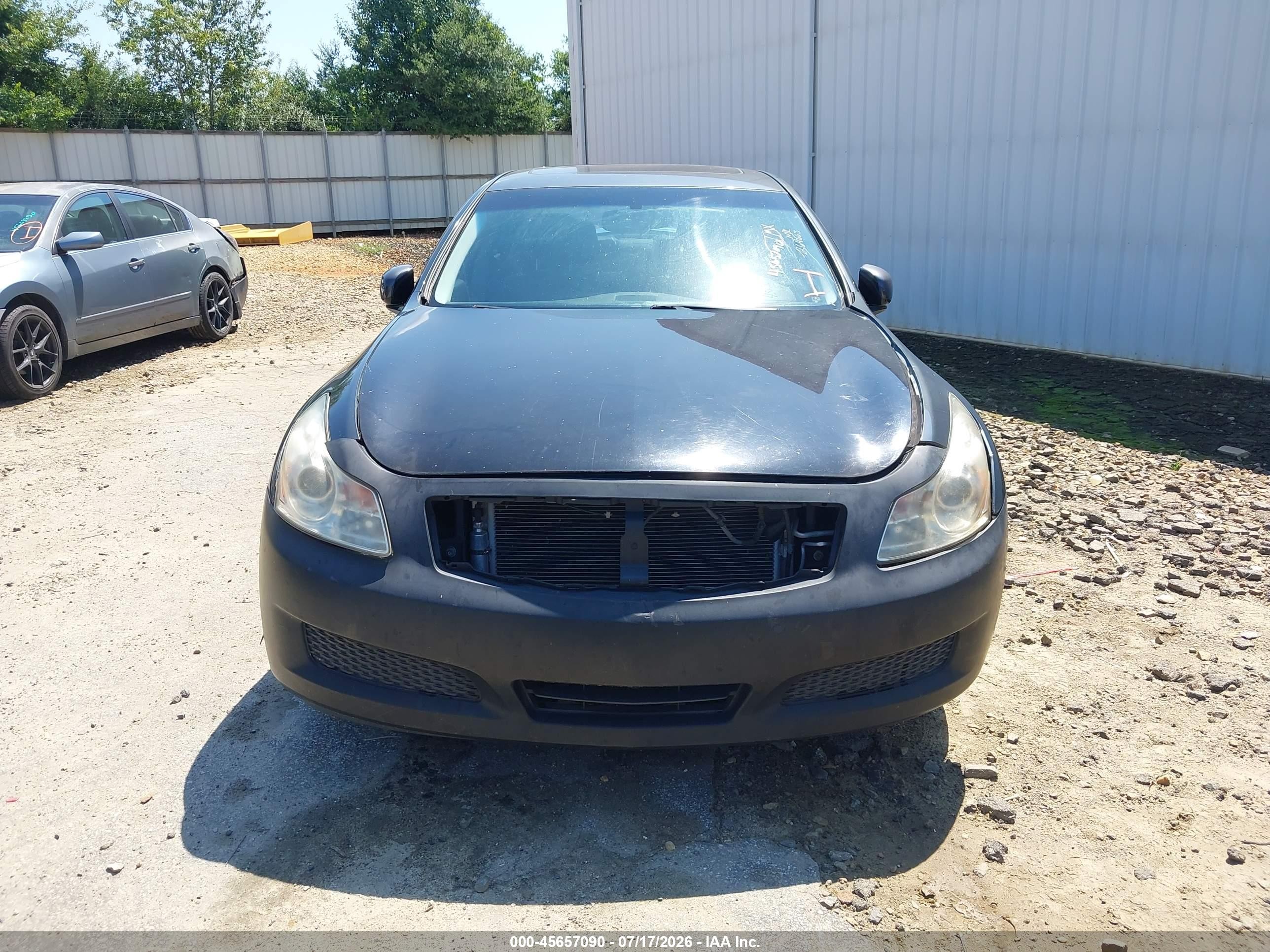 2008 Infiniti G35x   Gray vin: JNKBV61F28M264663