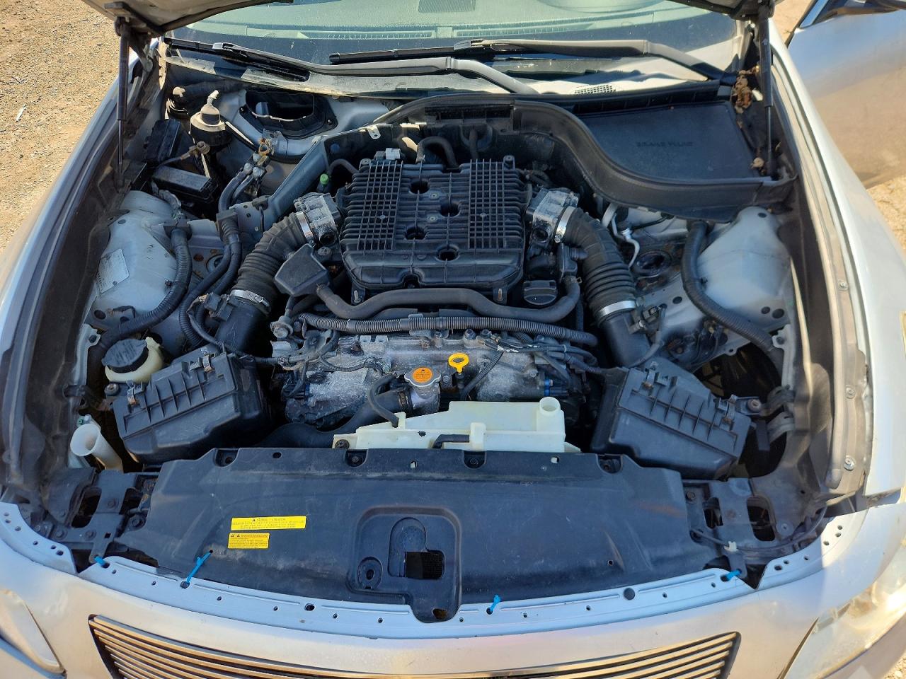2008 Infiniti G35 X Silver vin: JNKBV61F28M271192