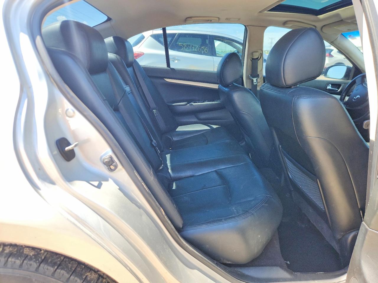 2008 Infiniti G35 X Silver vin: JNKBV61F28M271192
