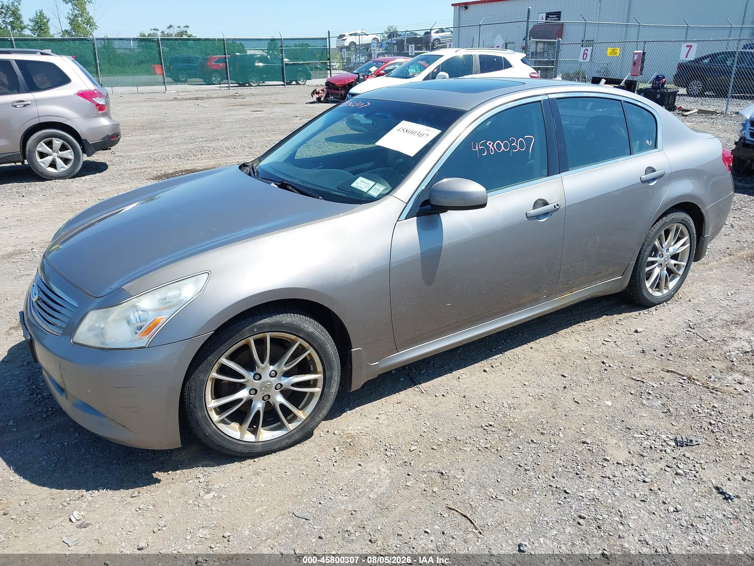 2008 Infiniti G35x   Tan vin: JNKBV61F28M276019