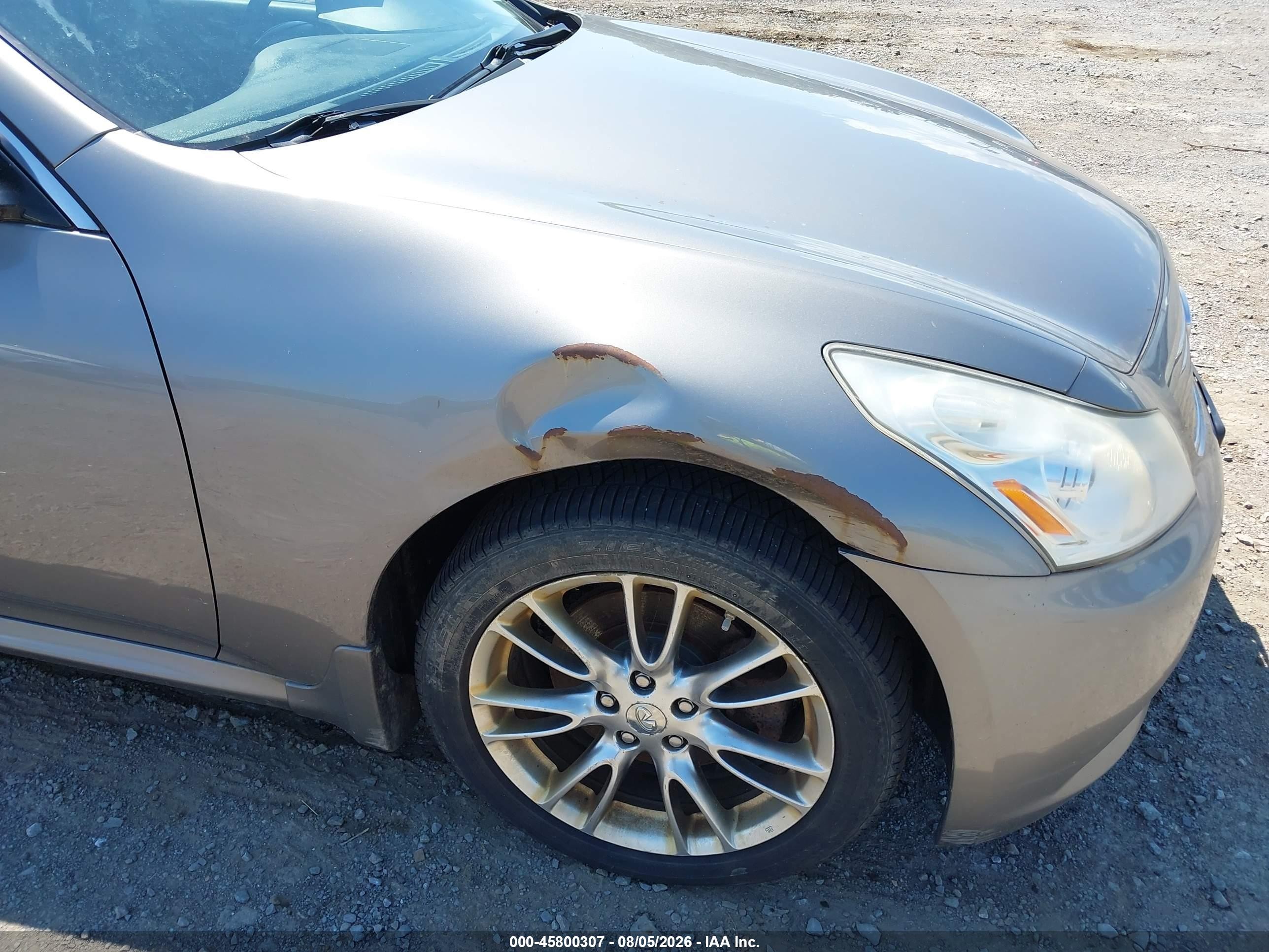 2008 Infiniti G35x   Tan vin: JNKBV61F28M276019