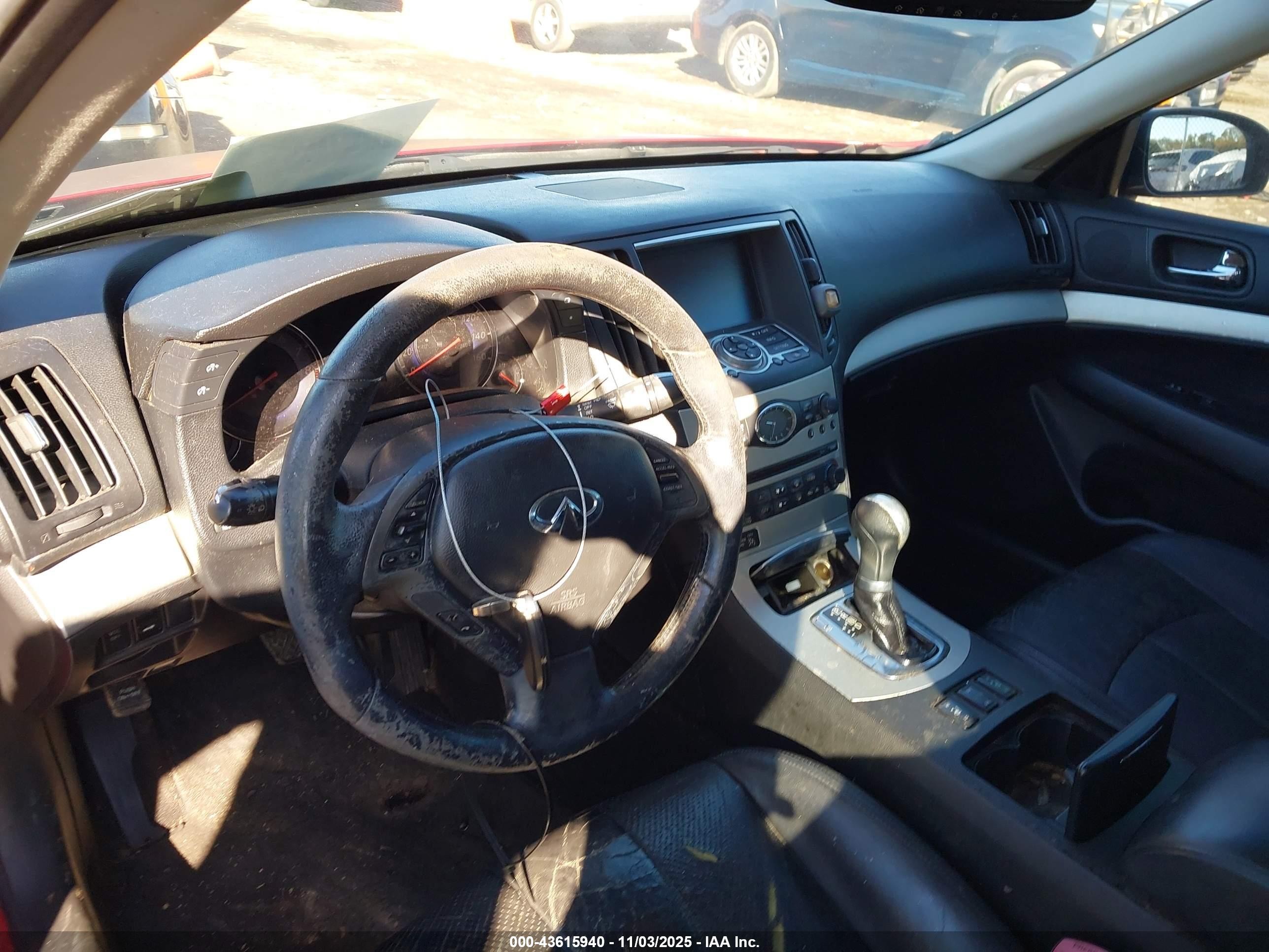 2007 Infiniti G35x   Red vin: JNKBV61F37M804049