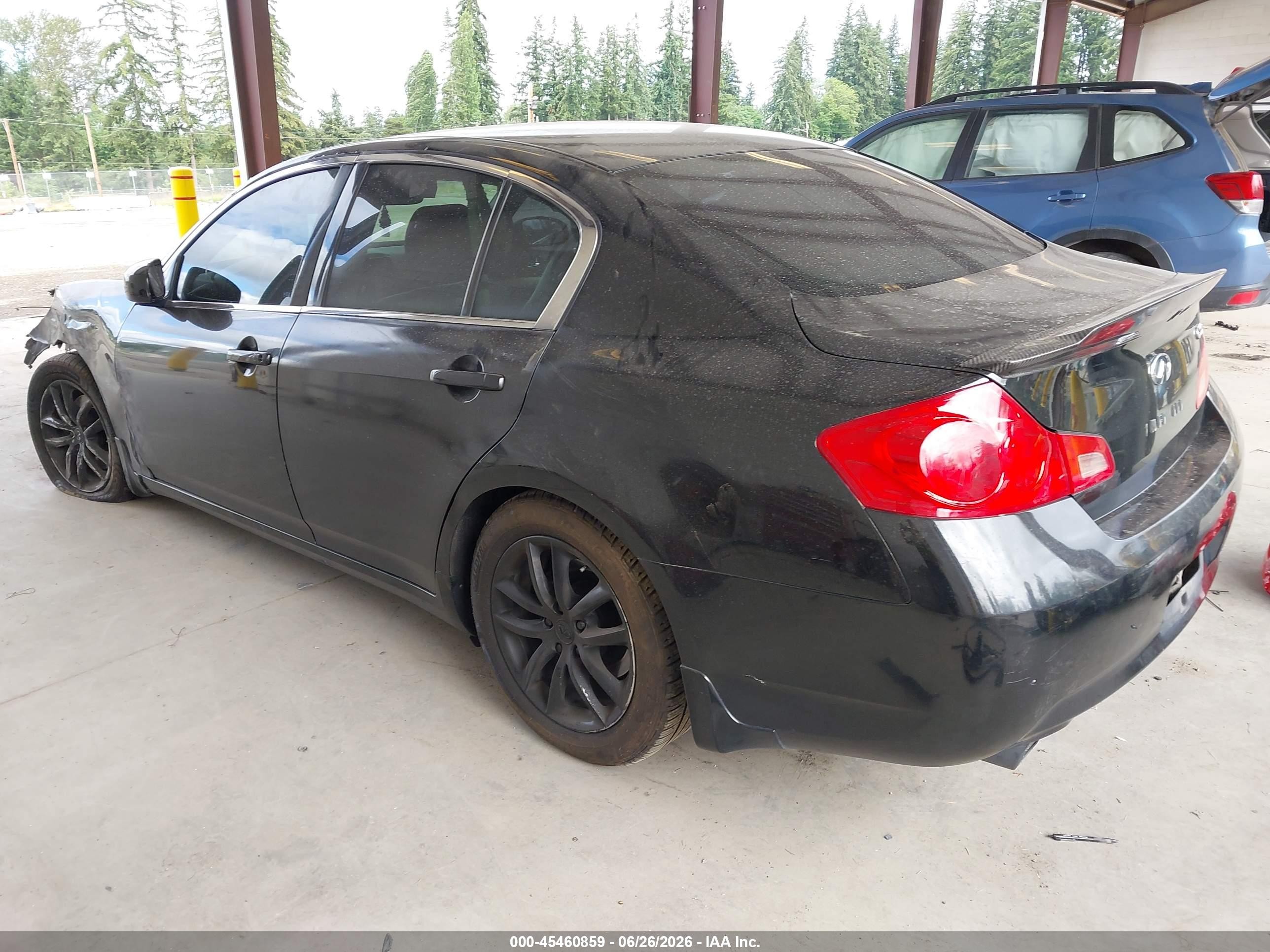 2007 Infiniti G35x   Black vin: JNKBV61F37M824706