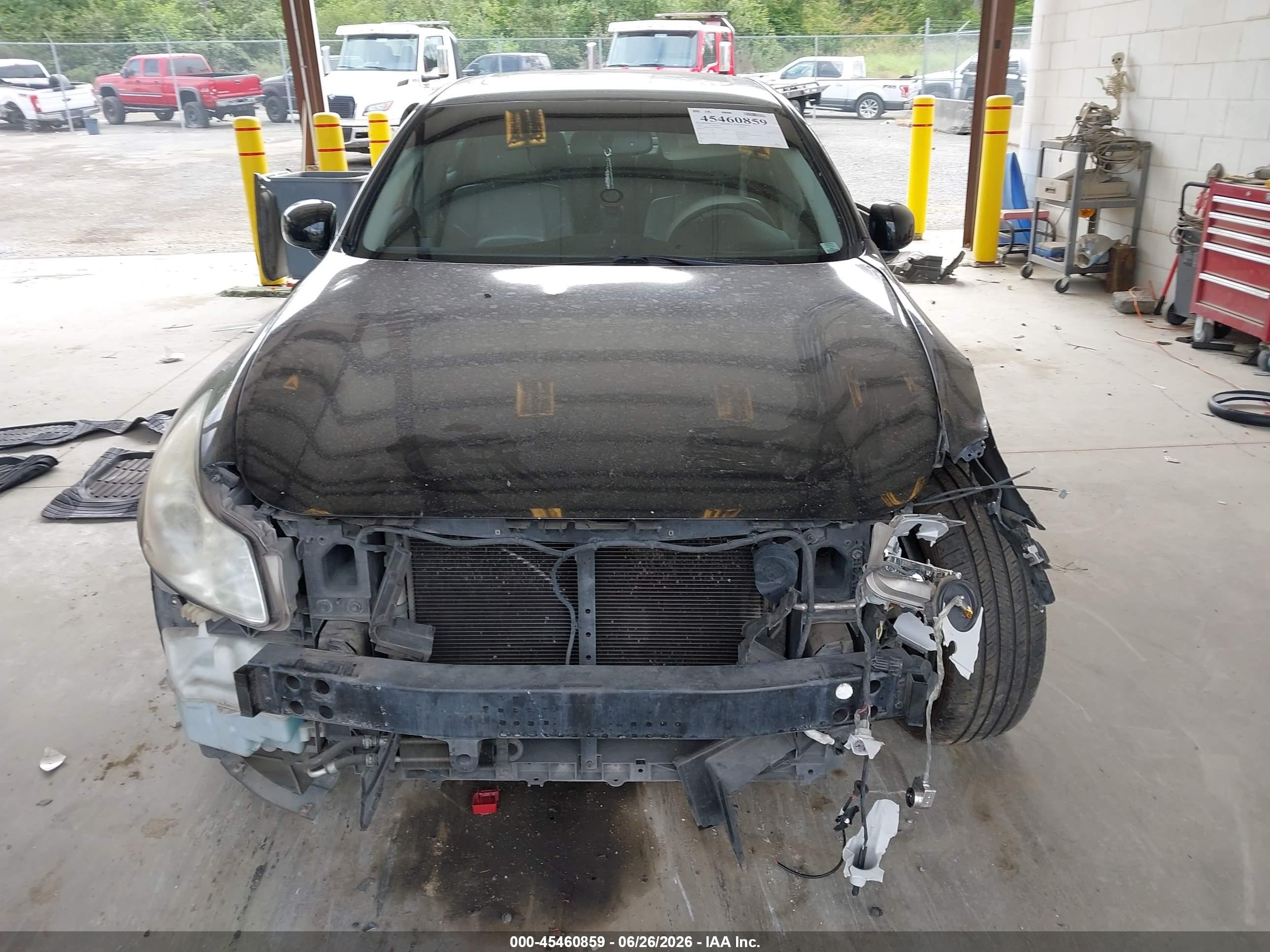 2007 Infiniti G35x   Black vin: JNKBV61F37M824706