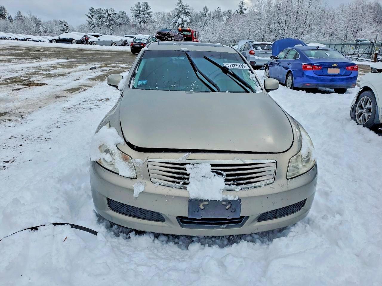 2008 Infiniti G35 Beige vin: JNKBV61F38M253672