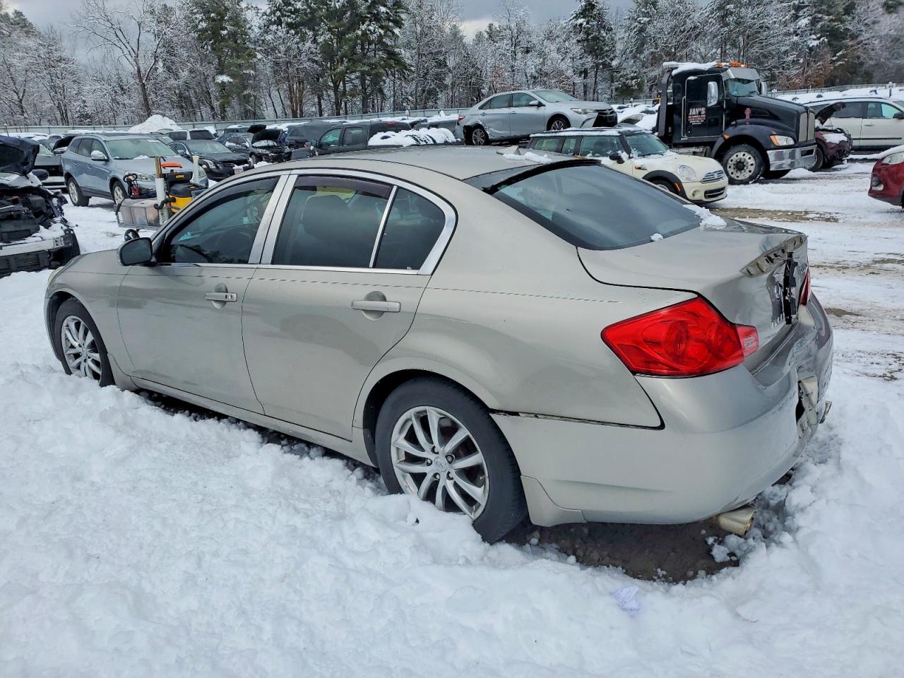 2008 Infiniti G35 Beige vin: JNKBV61F38M253672