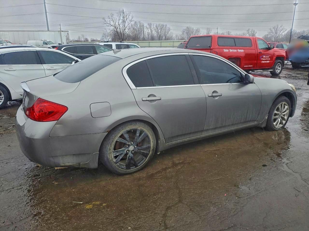 2008 Infiniti G35 Gray vin: JNKBV61F38M258872