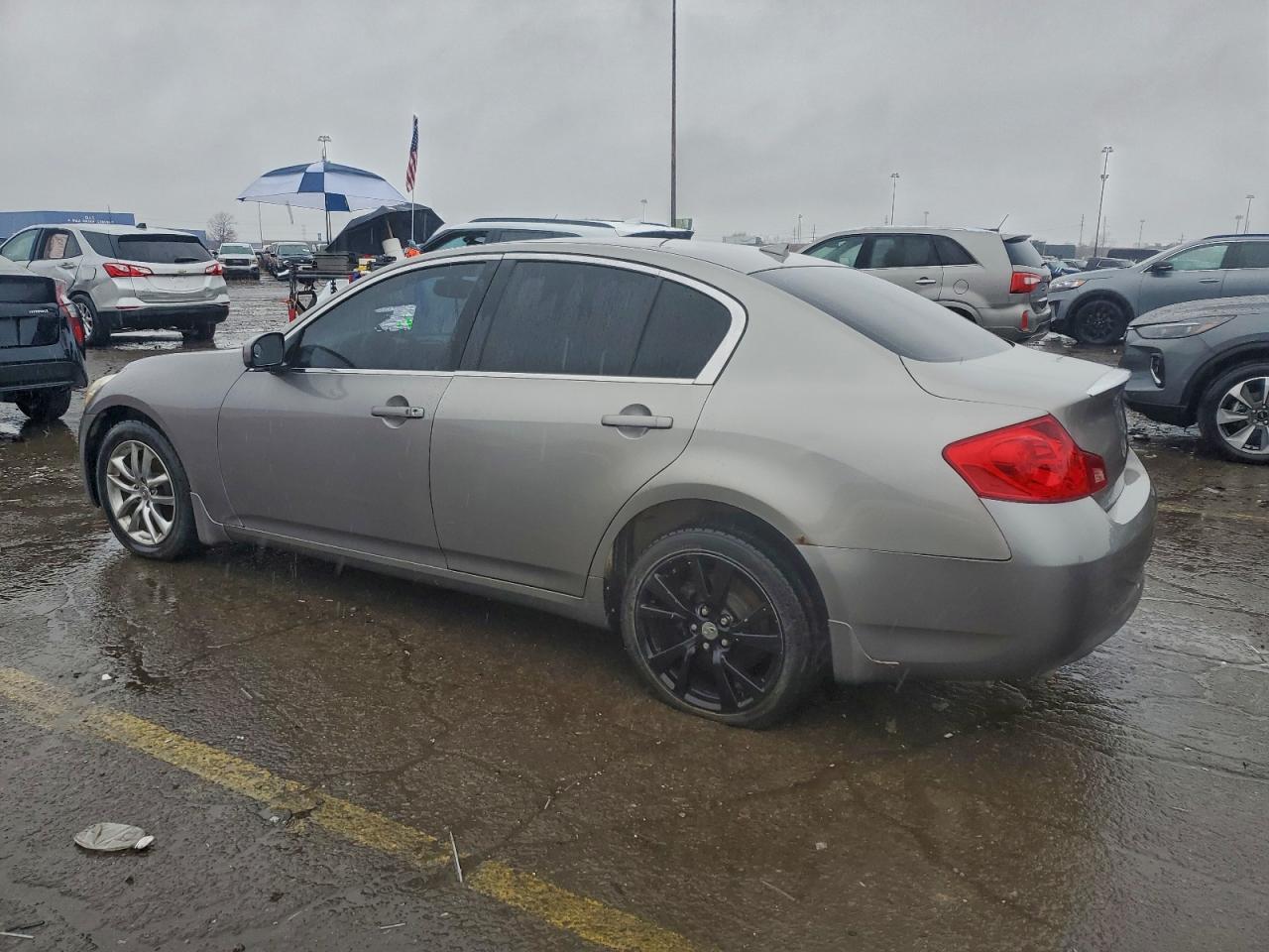 2008 Infiniti G35 Gray vin: JNKBV61F38M258872