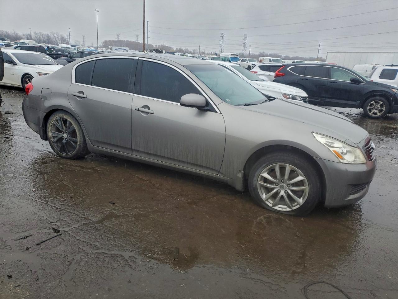 2008 Infiniti G35 Gray vin: JNKBV61F38M258872