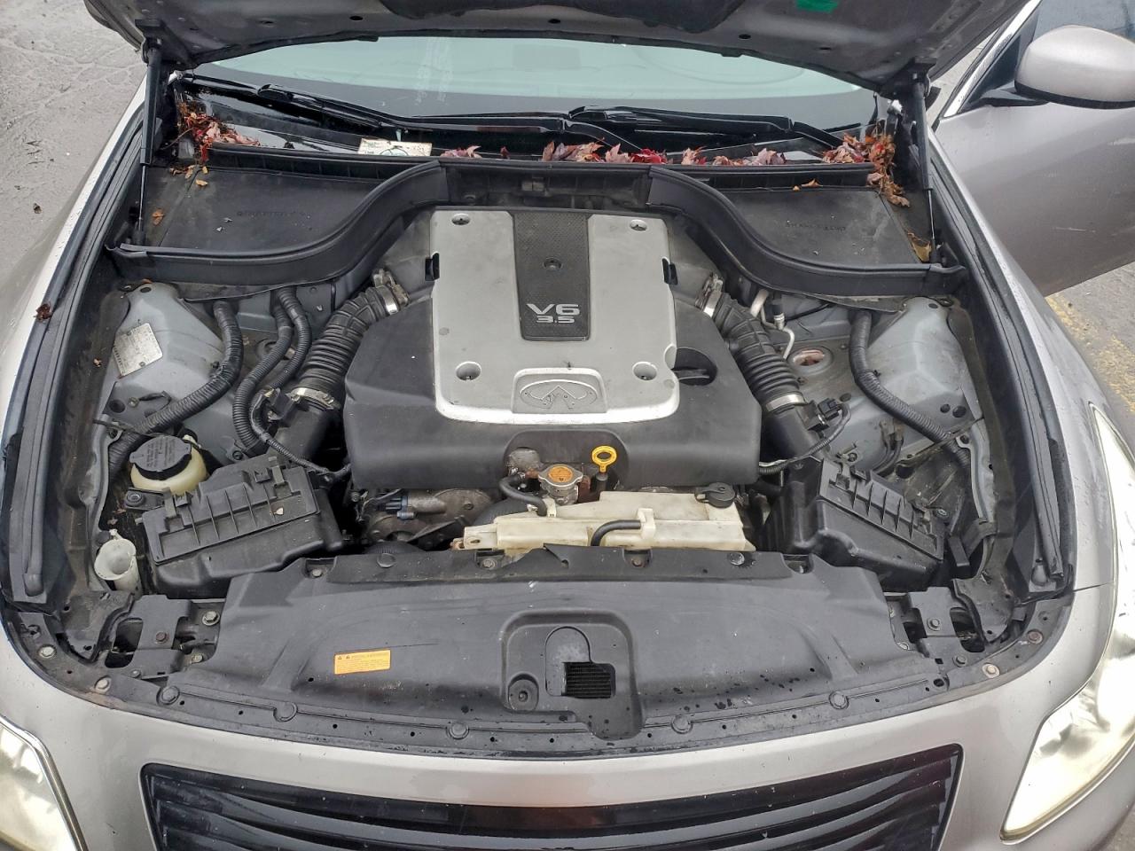 2008 Infiniti G35 Gray vin: JNKBV61F38M258872