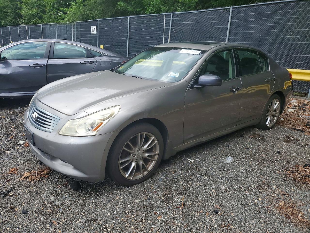2008 Infiniti G35 X Silver vin: JNKBV61F38M261481