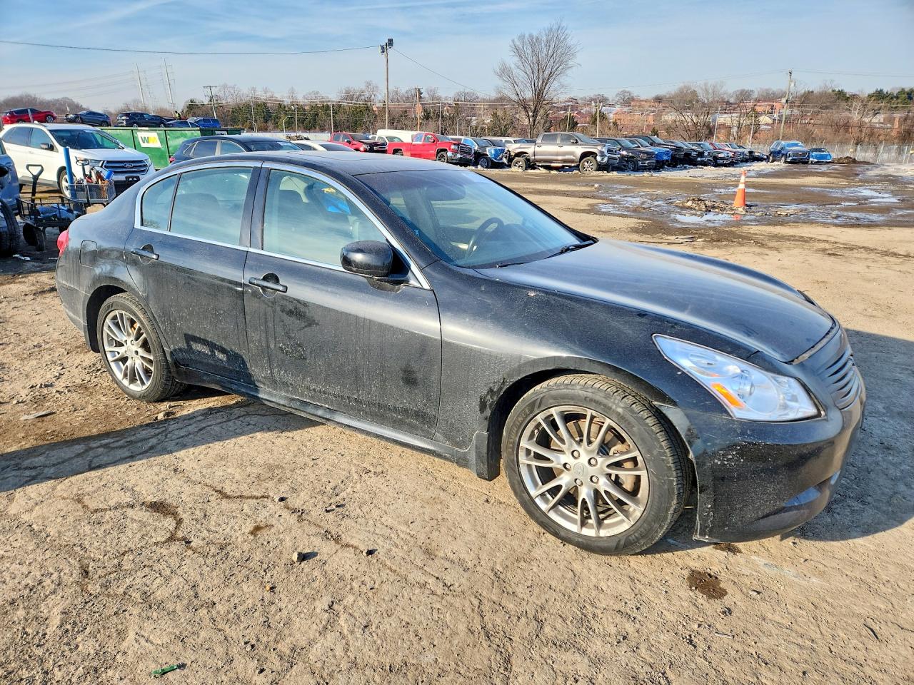 2008 Infiniti G35 X Black vin: JNKBV61F38M264753