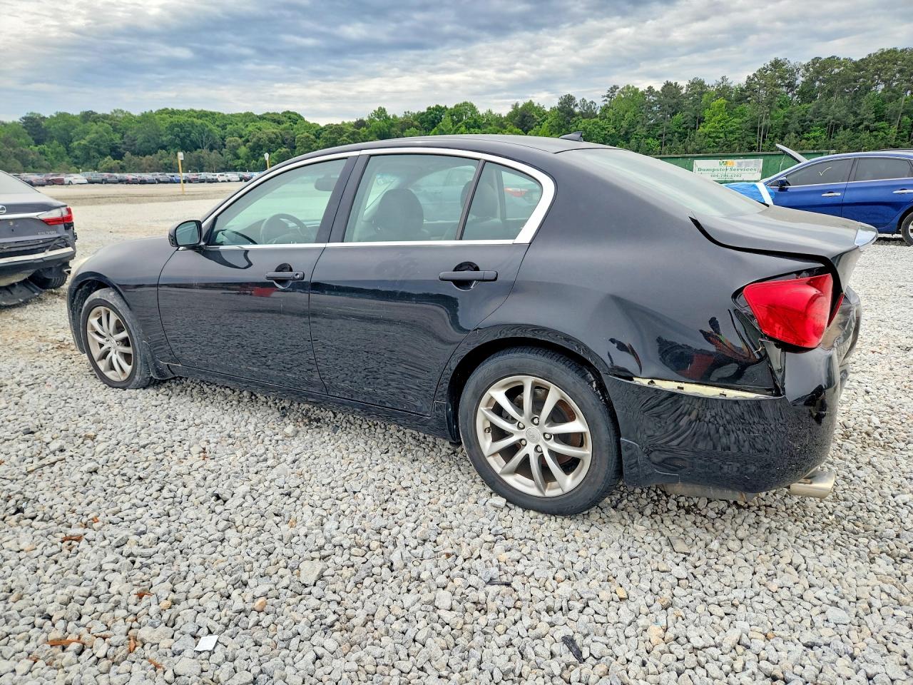 2008 Infiniti G35 X Black vin: JNKBV61F38M279298
