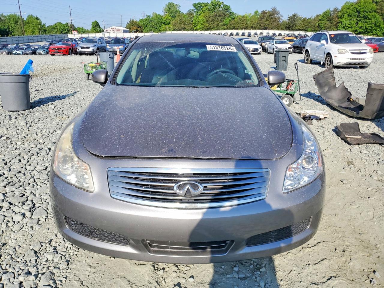 2007 Infiniti G35 X Gray vin: JNKBV61F47M810362