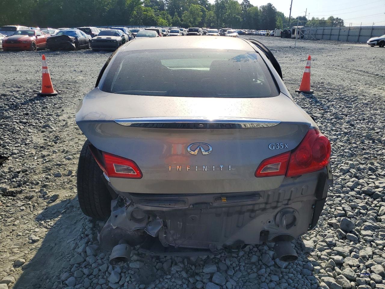 2007 Infiniti G35 X Gray vin: JNKBV61F47M810362