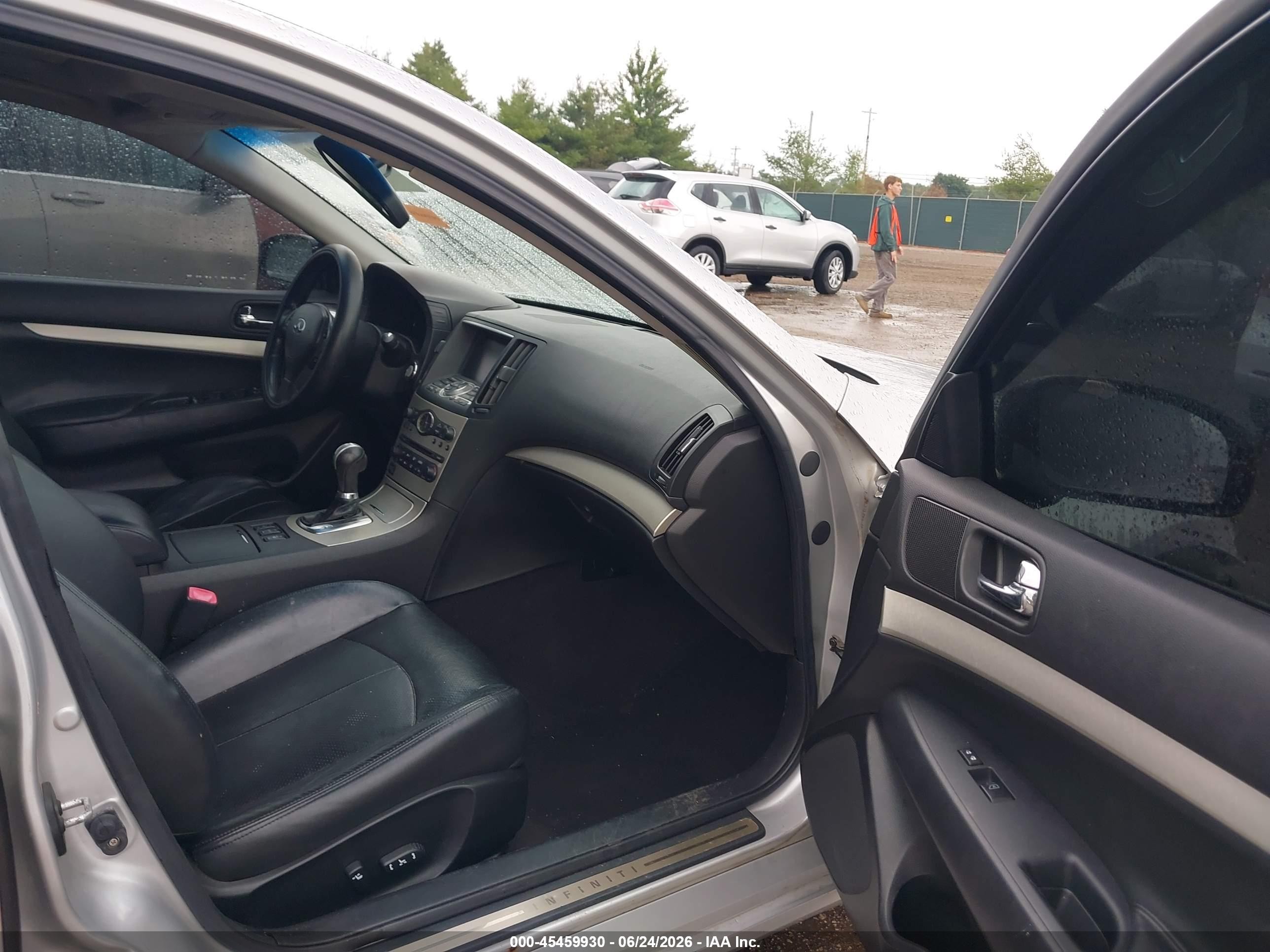 2007 Infiniti G35x   Silver vin: JNKBV61F47M814914
