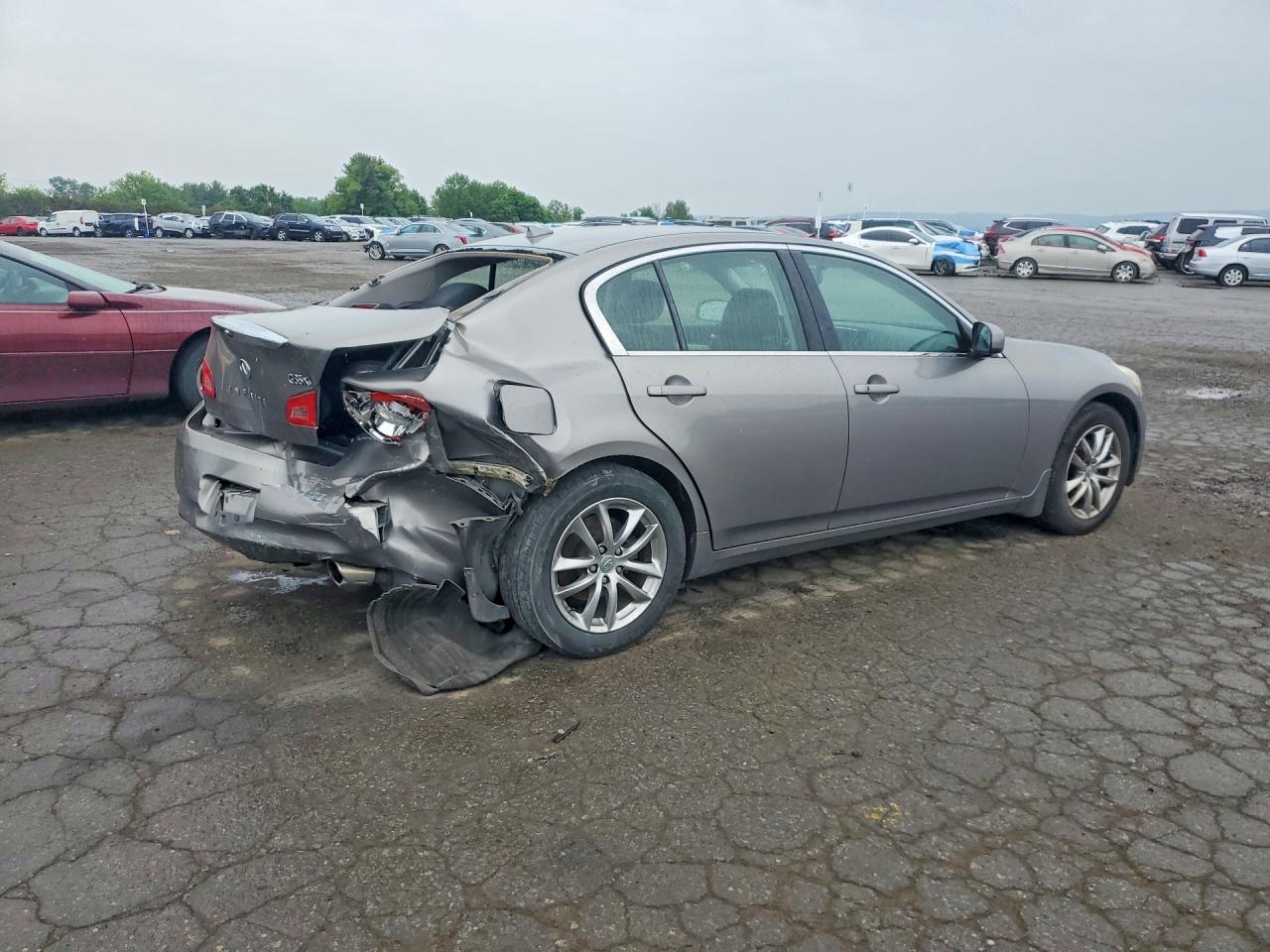 2007 Infiniti G35 X Серый vin: JNKBV61F47M815609