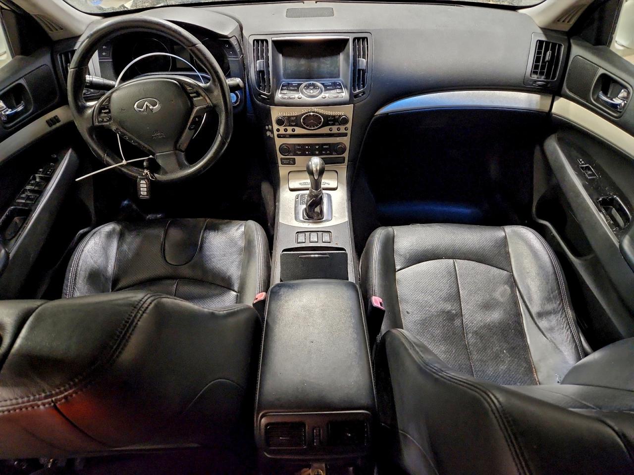 2008 Infiniti G35 White vin: JNKBV61F48M258878