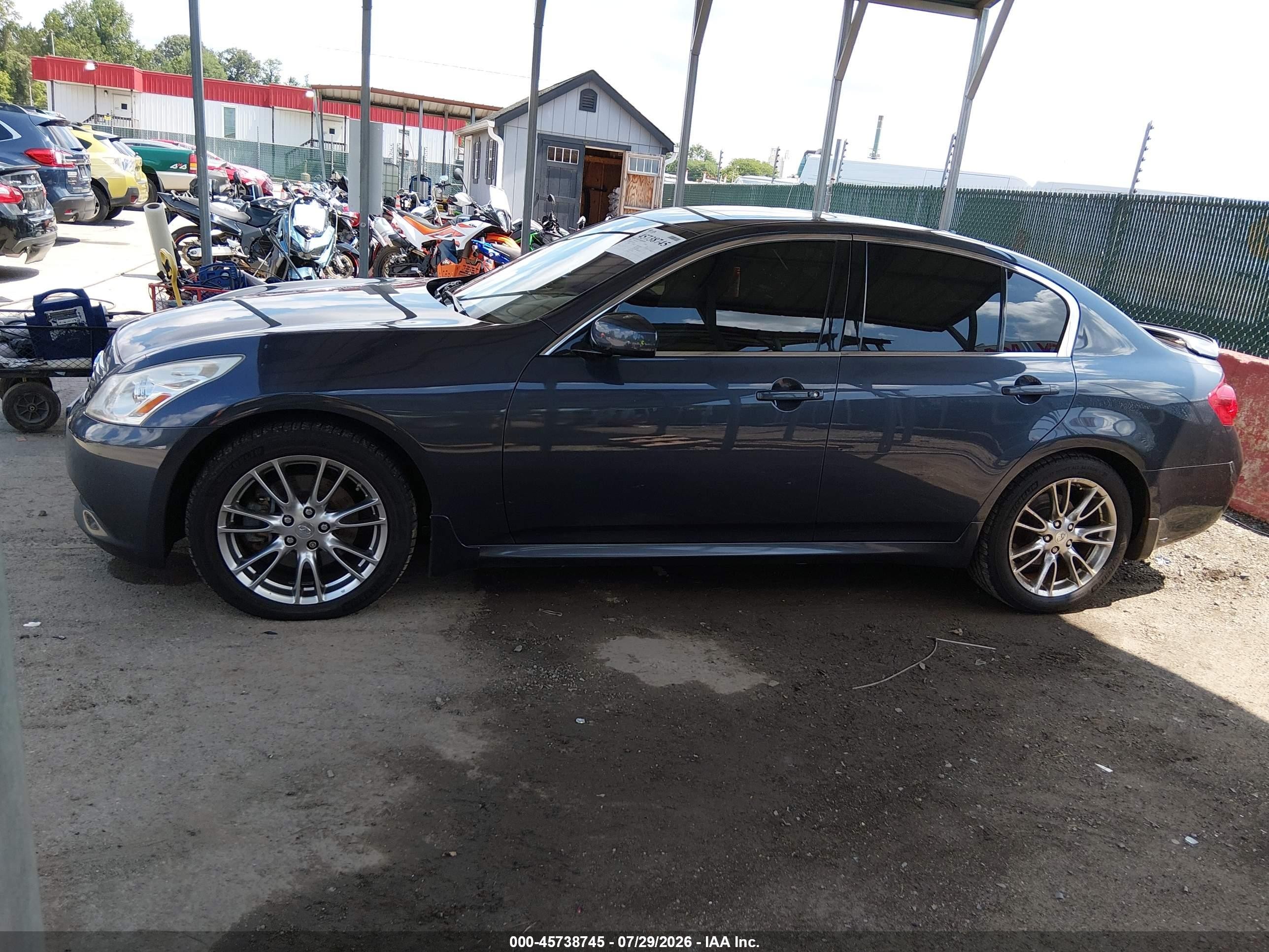 2008 Infiniti G35x   Gray vin: JNKBV61F48M265913