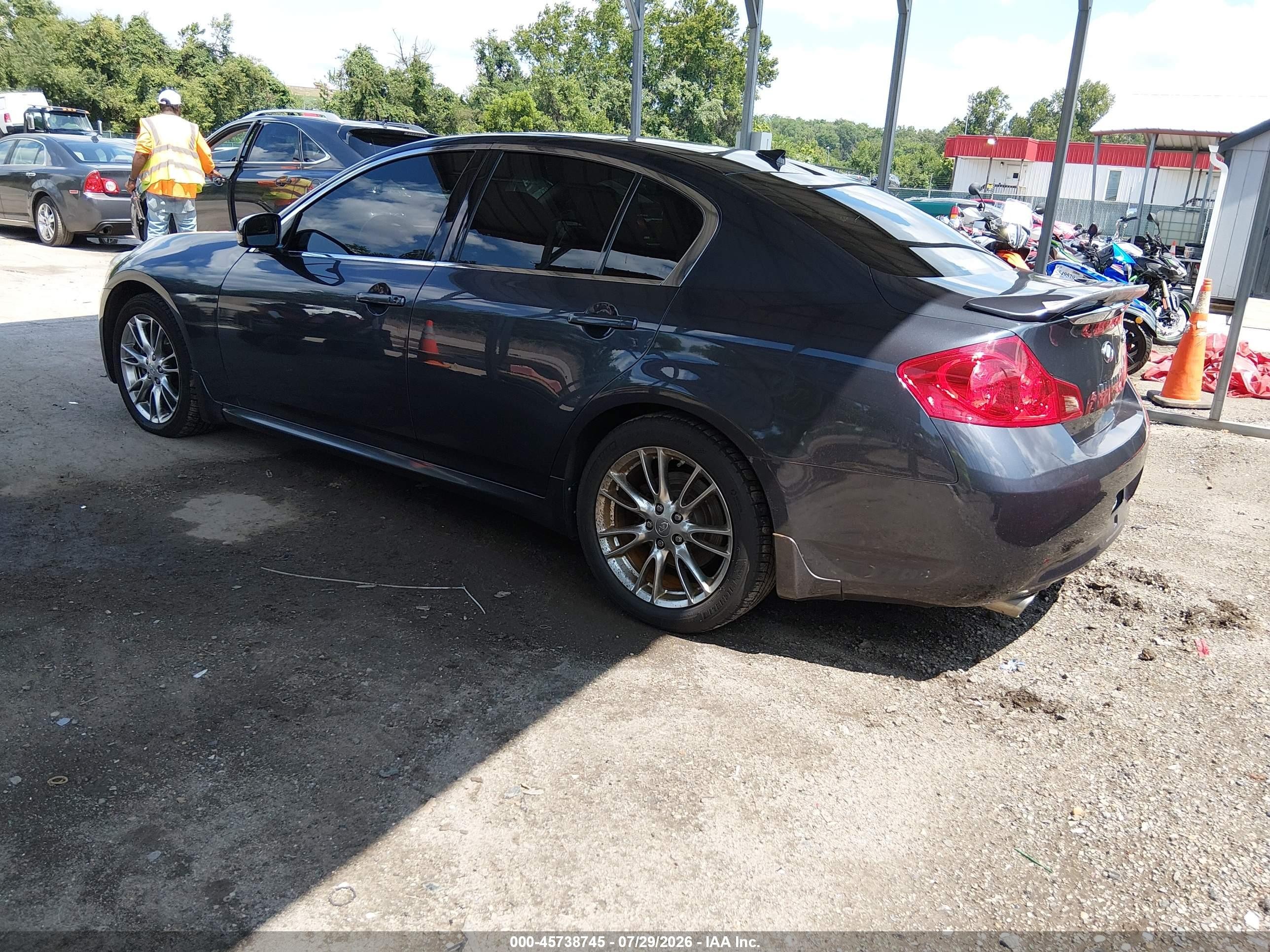 2008 Infiniti G35x   Gray vin: JNKBV61F48M265913
