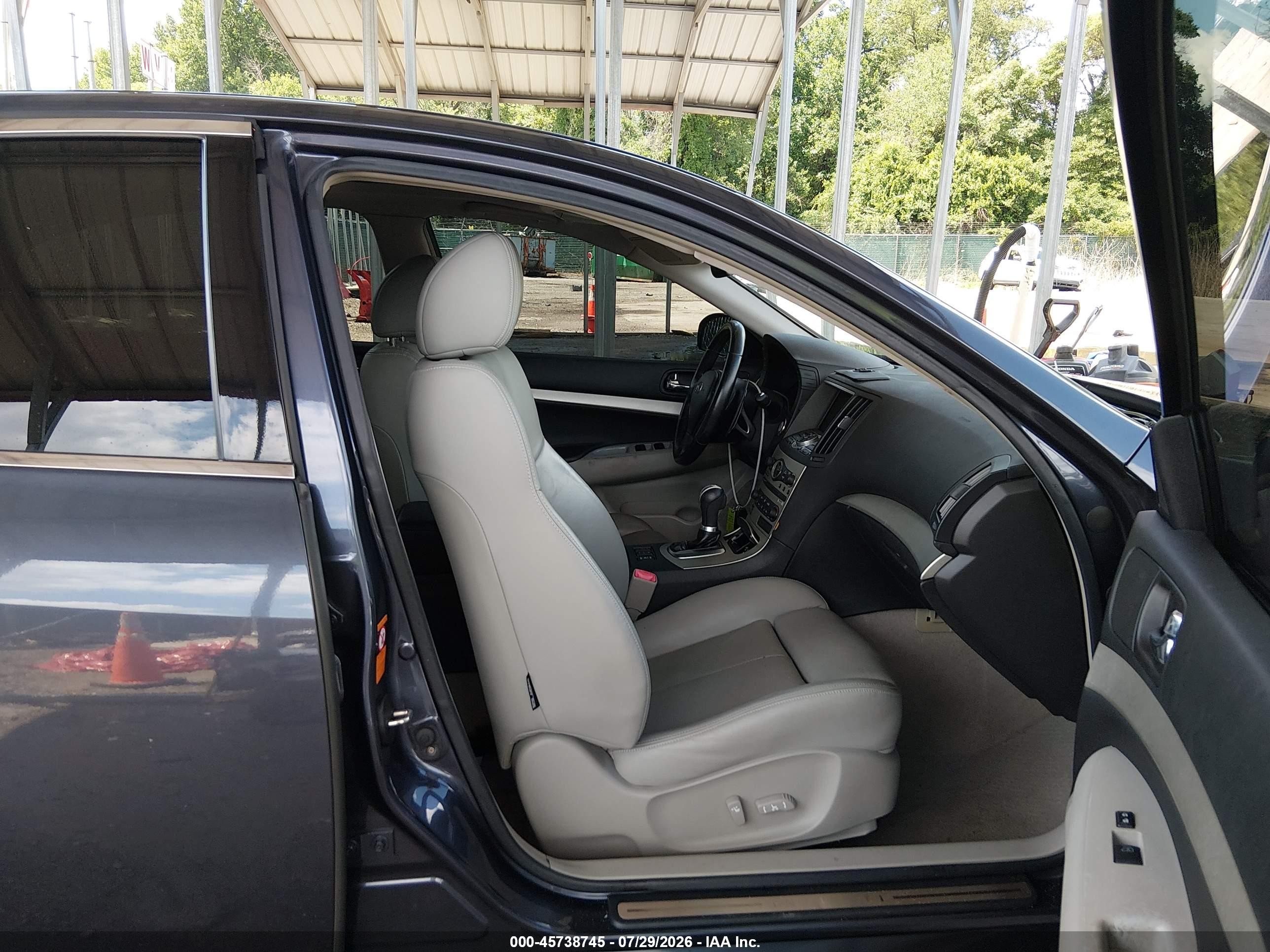 2008 Infiniti G35x   Gray vin: JNKBV61F48M265913