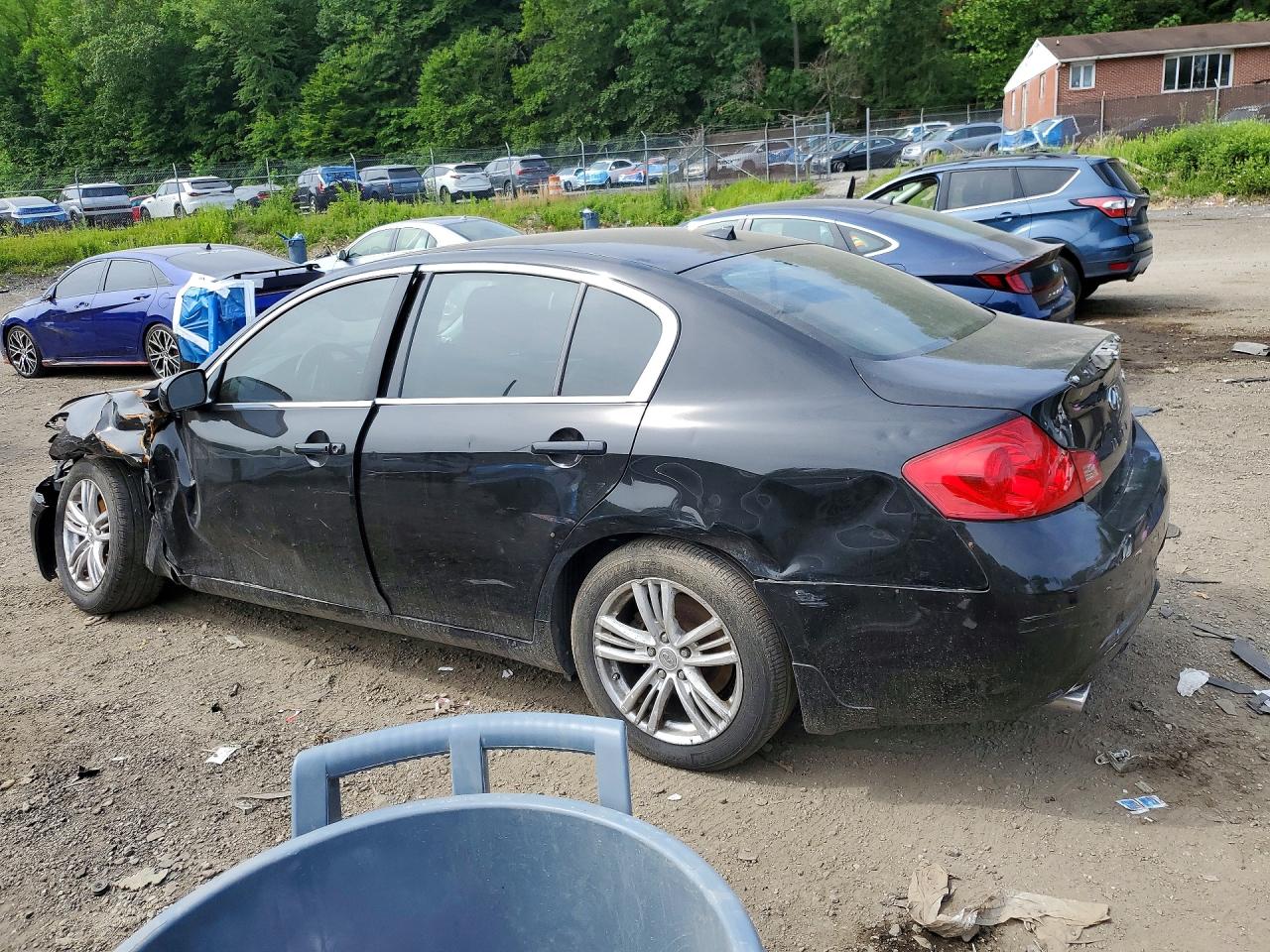2008 Infiniti G35 X Black vin: JNKBV61F48M275776
