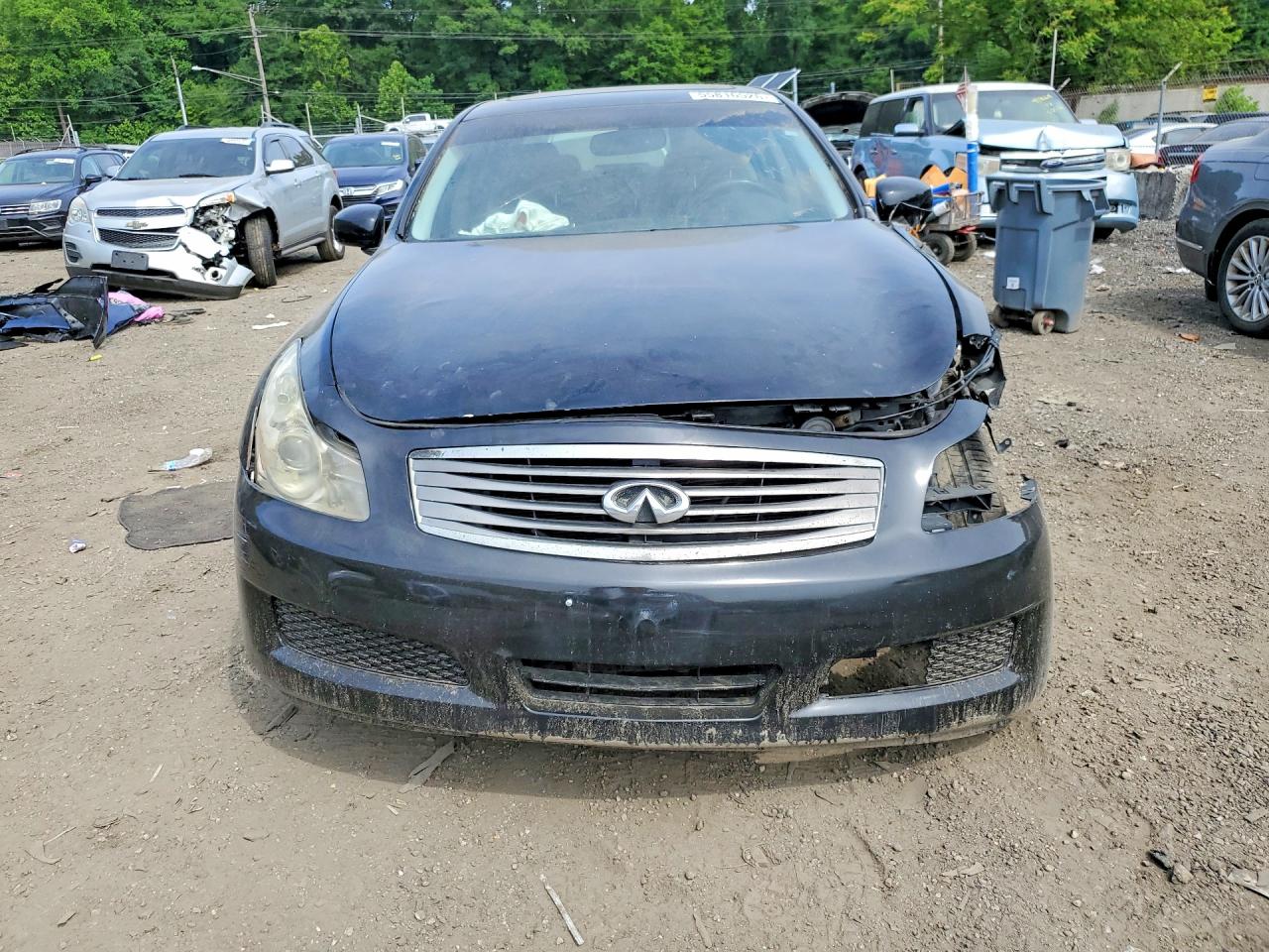 2008 Infiniti G35 X Black vin: JNKBV61F48M275776