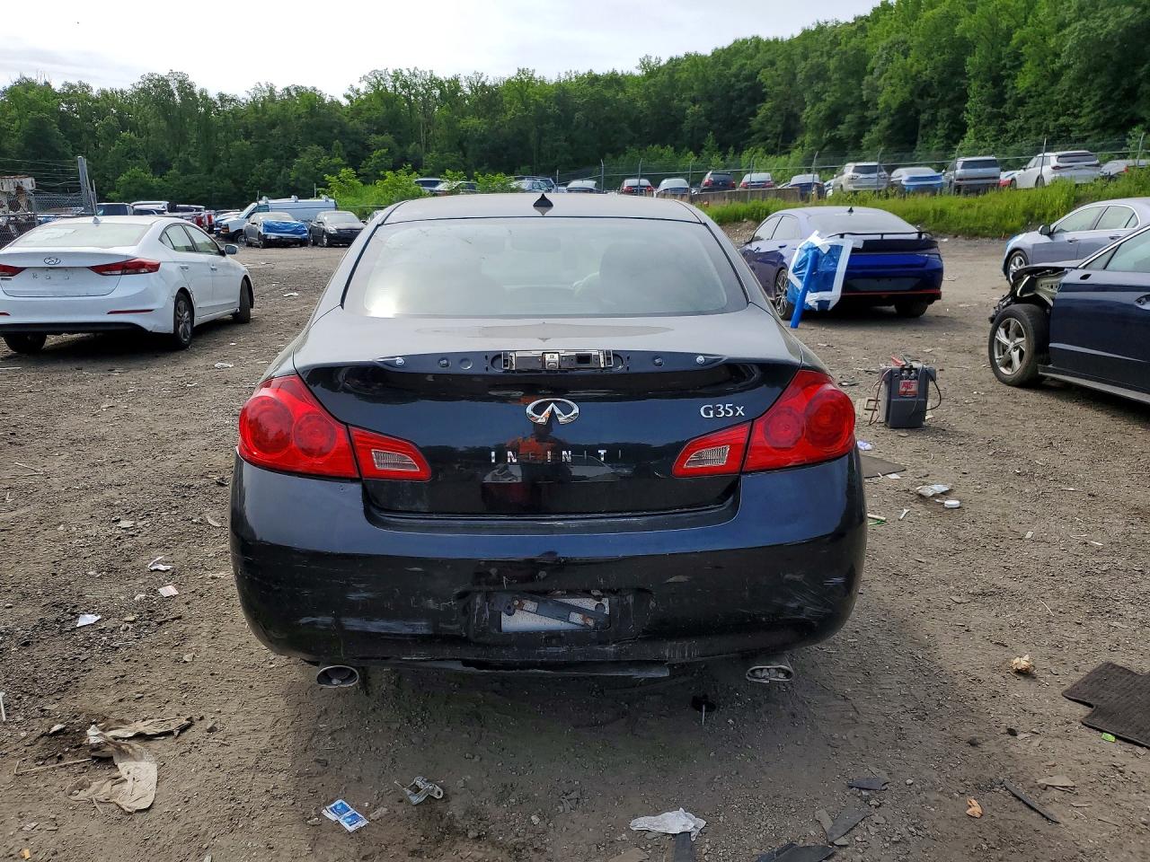 2008 Infiniti G35 X Black vin: JNKBV61F48M275776